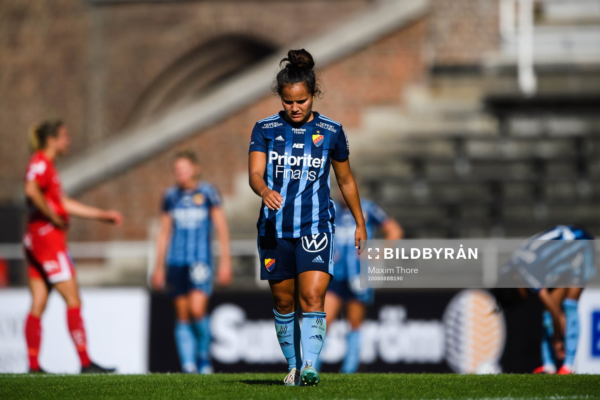 Djurgårdens Malin Diaz deppar