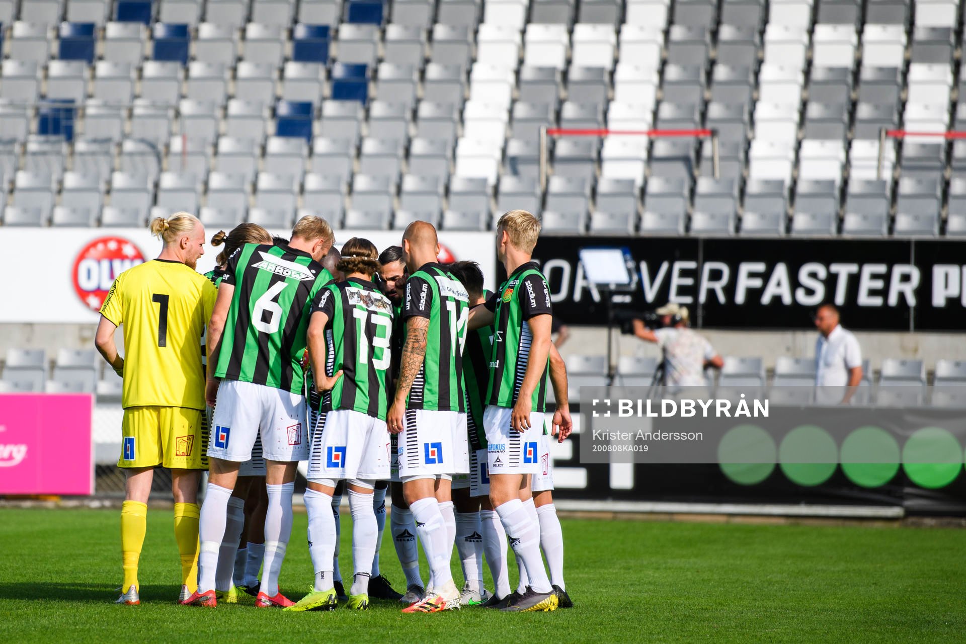 GAIS spelare samlade