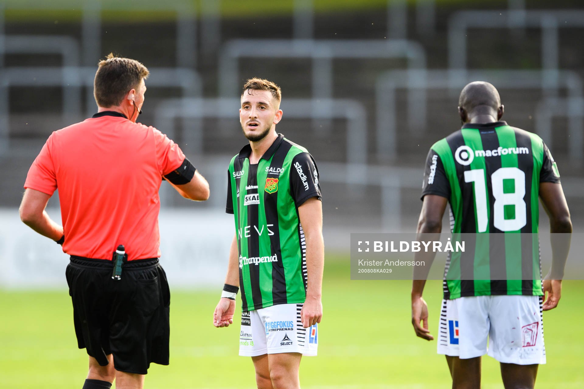 GAIS Haris Cirak får en varning