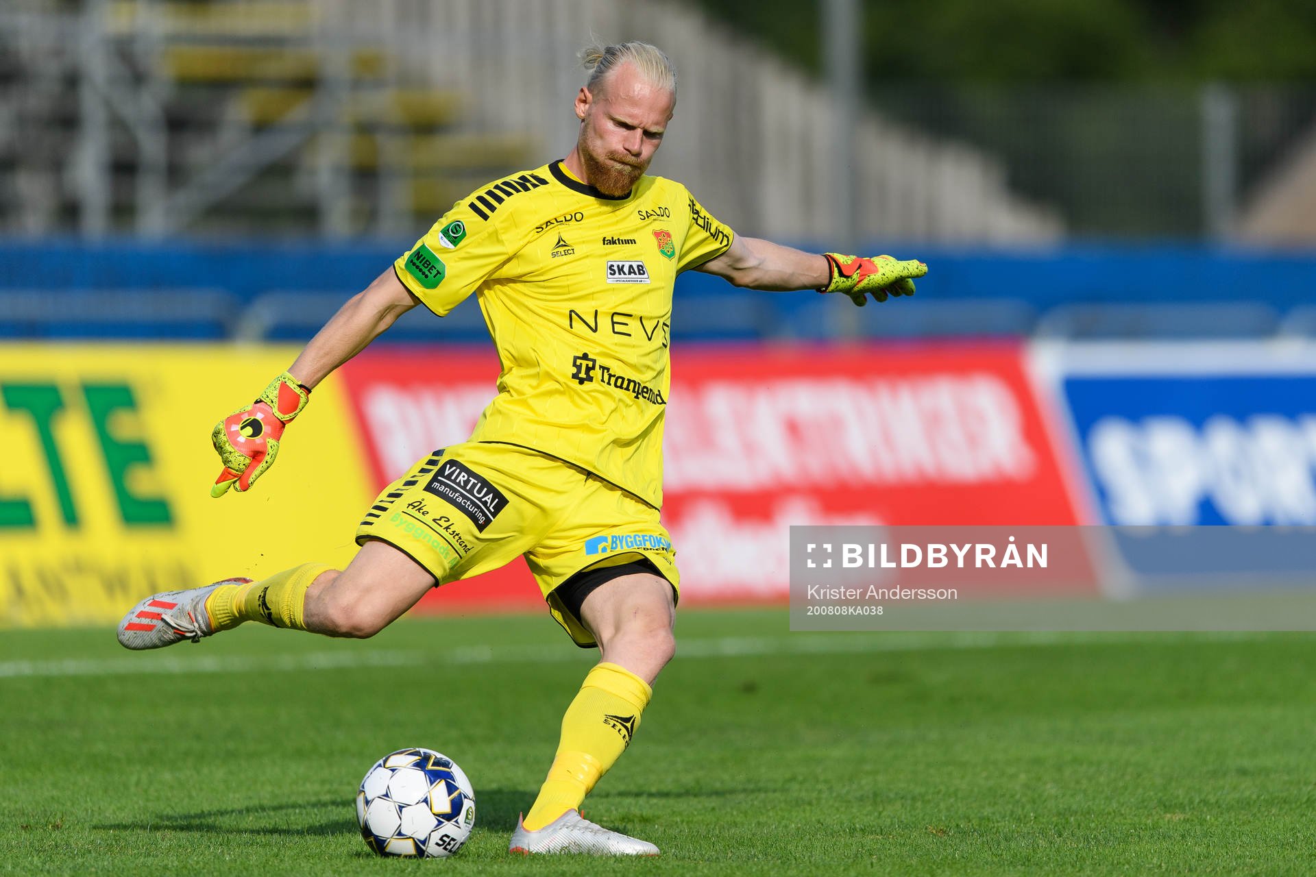 GAIS målvakt Mathias Karlsson