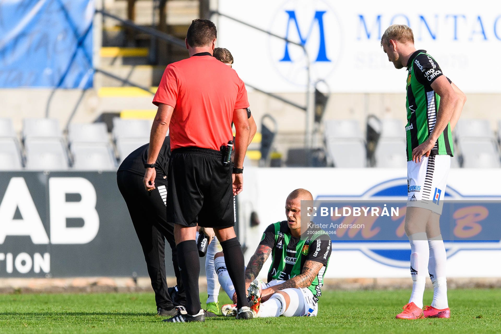 GAIS Jesper Brandt har ont