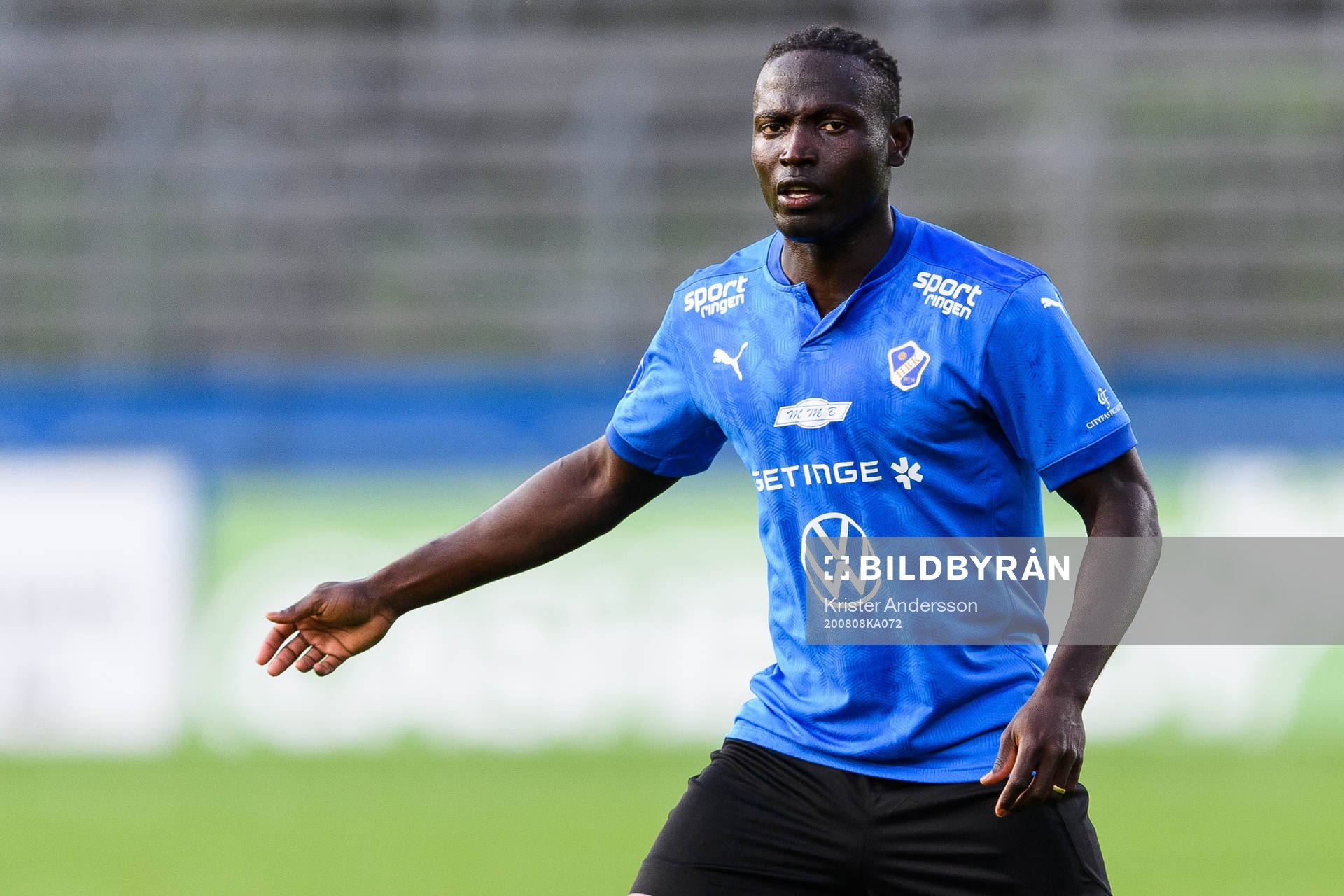 Halmstads Crespo Haestad Kamara
