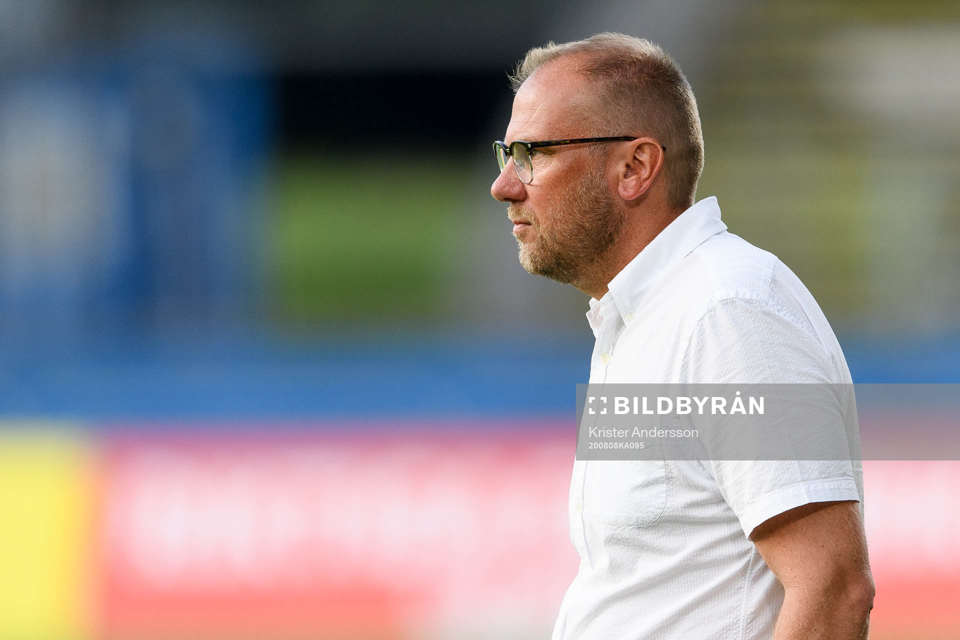 Halmstads tränare Magnus Haglund