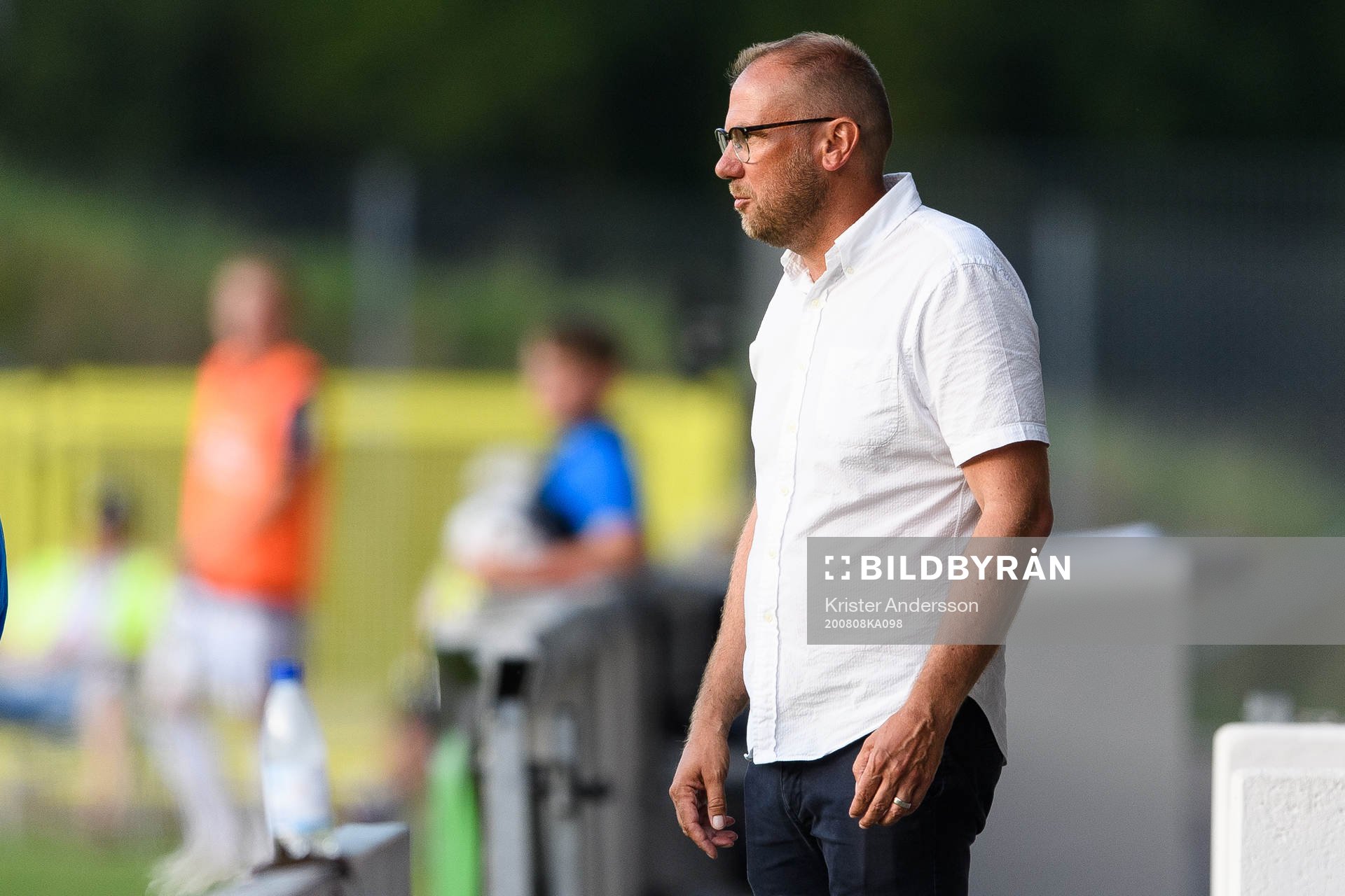 Halmstads tränare Magnus Haglund