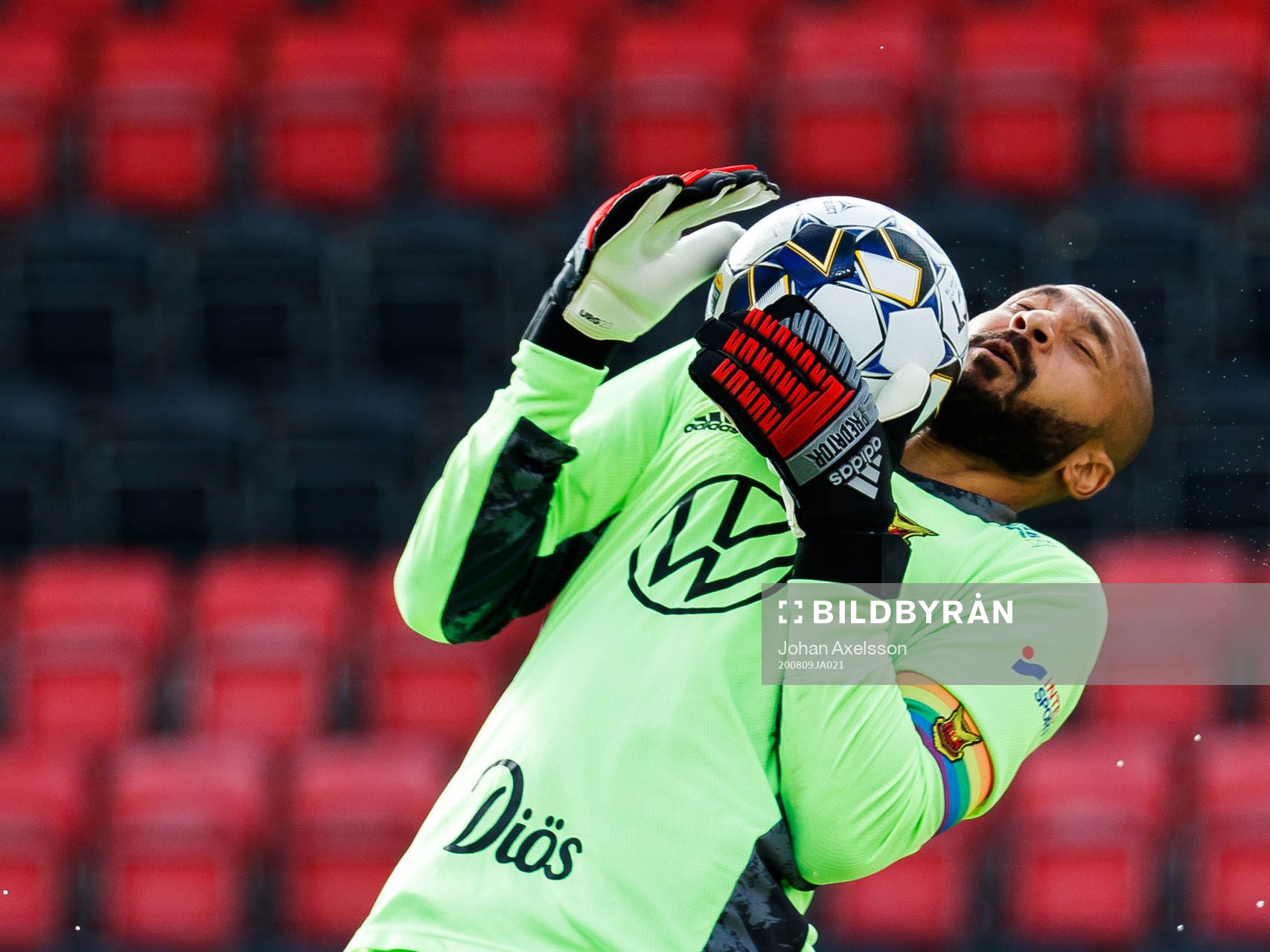 Östersunds målvakt Aly Keita