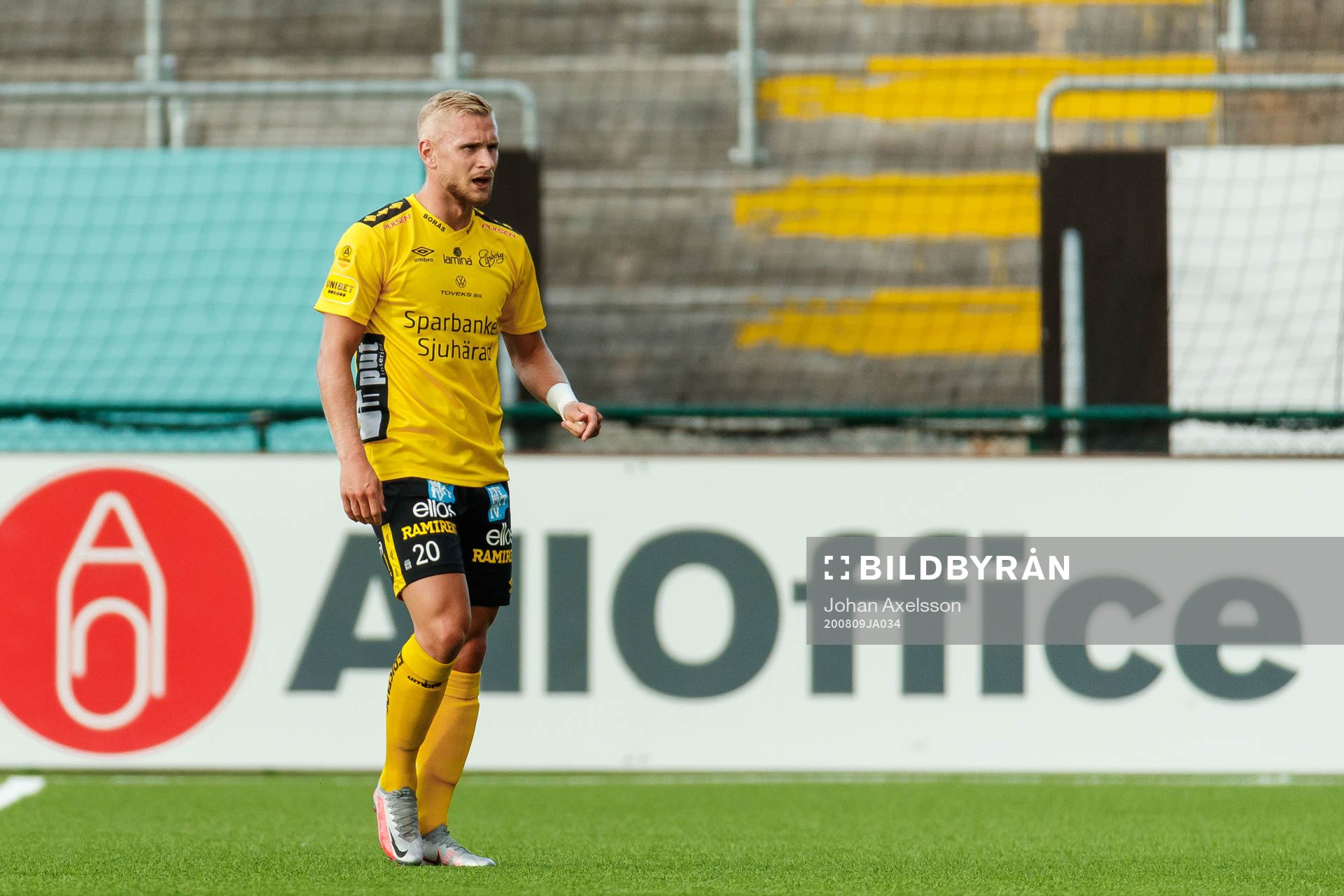 Elfsborgs Simon Strand deppar