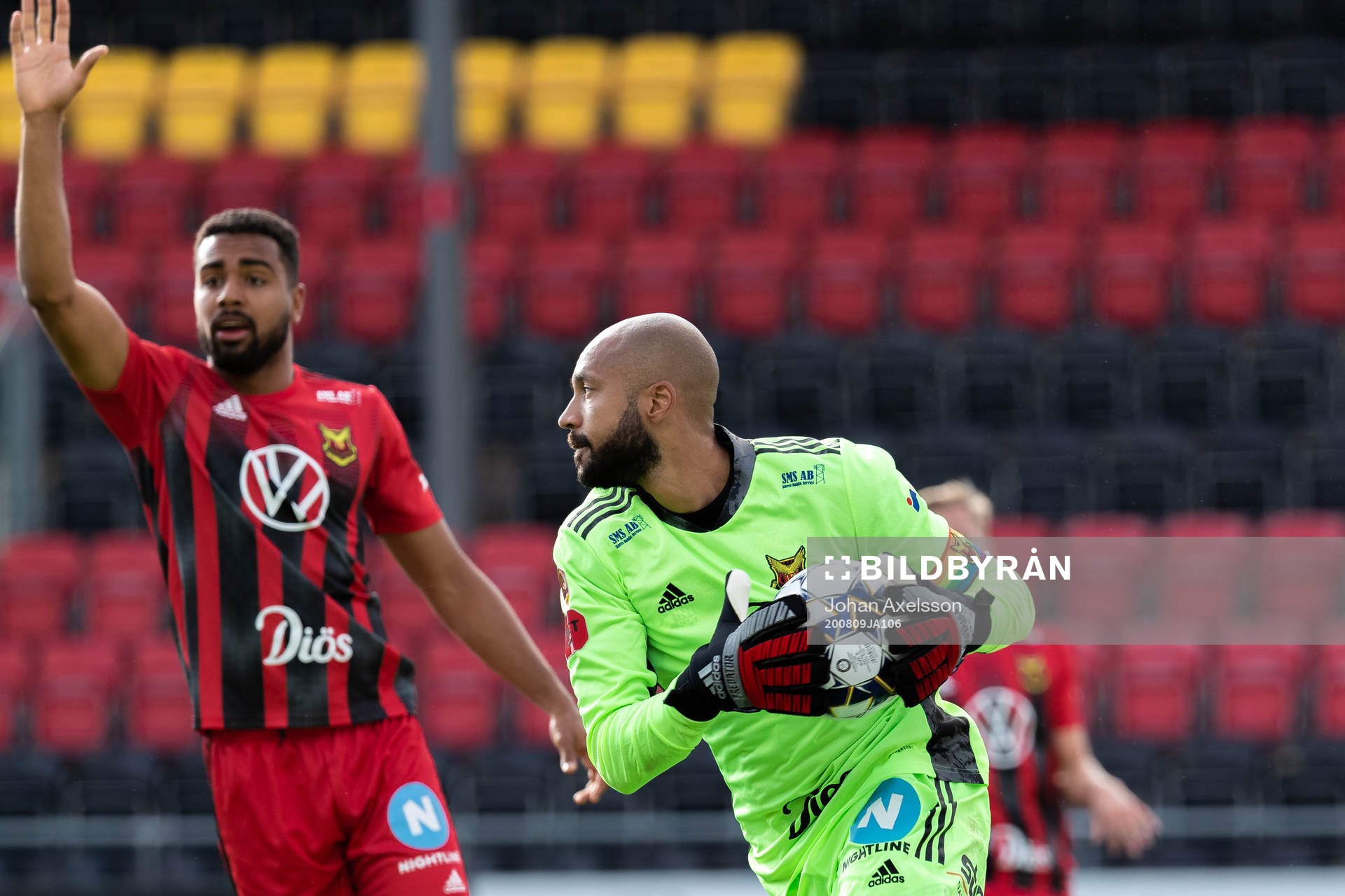 Östersunds målvakt Aly Keita