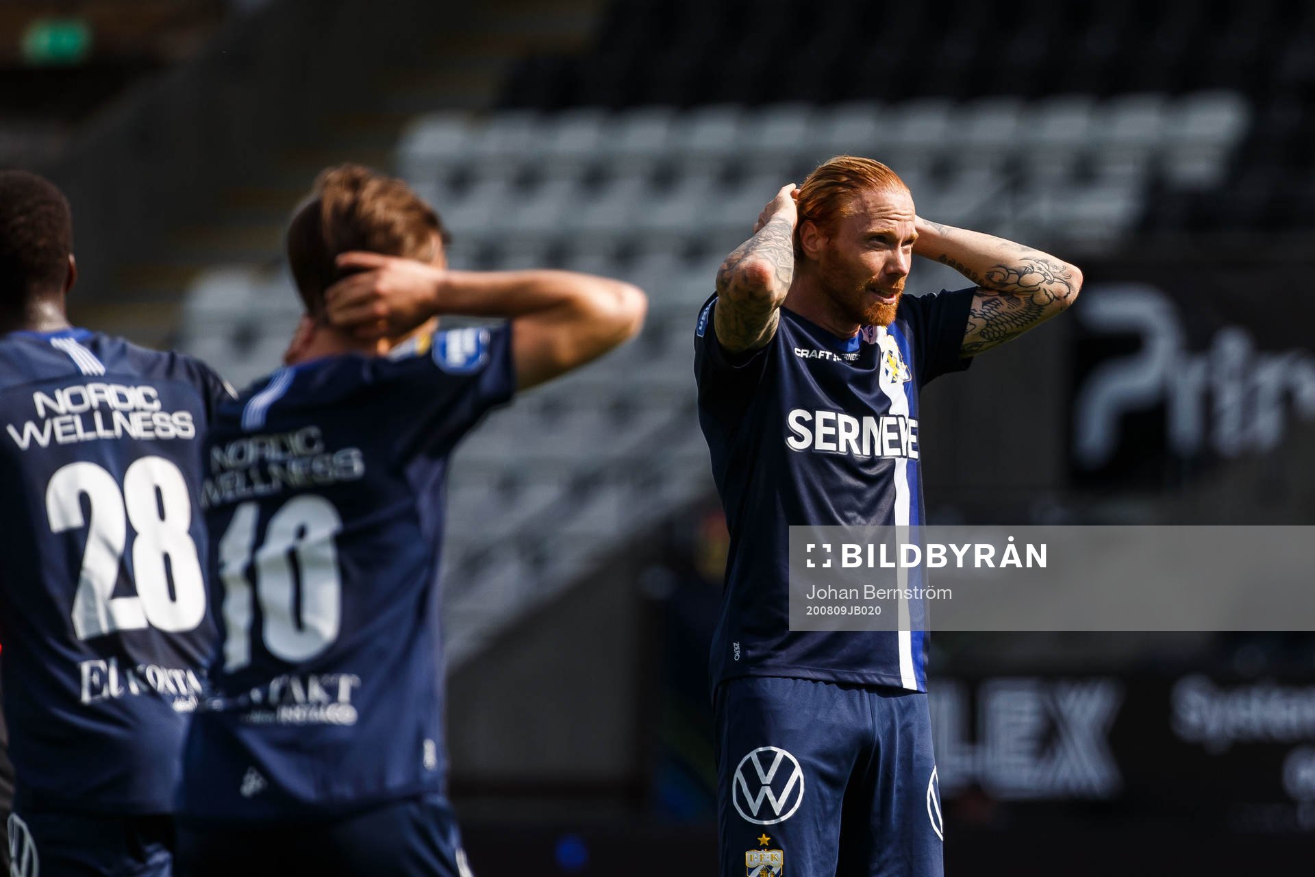 IFK Göteborgs Alexander Farnerud deppar