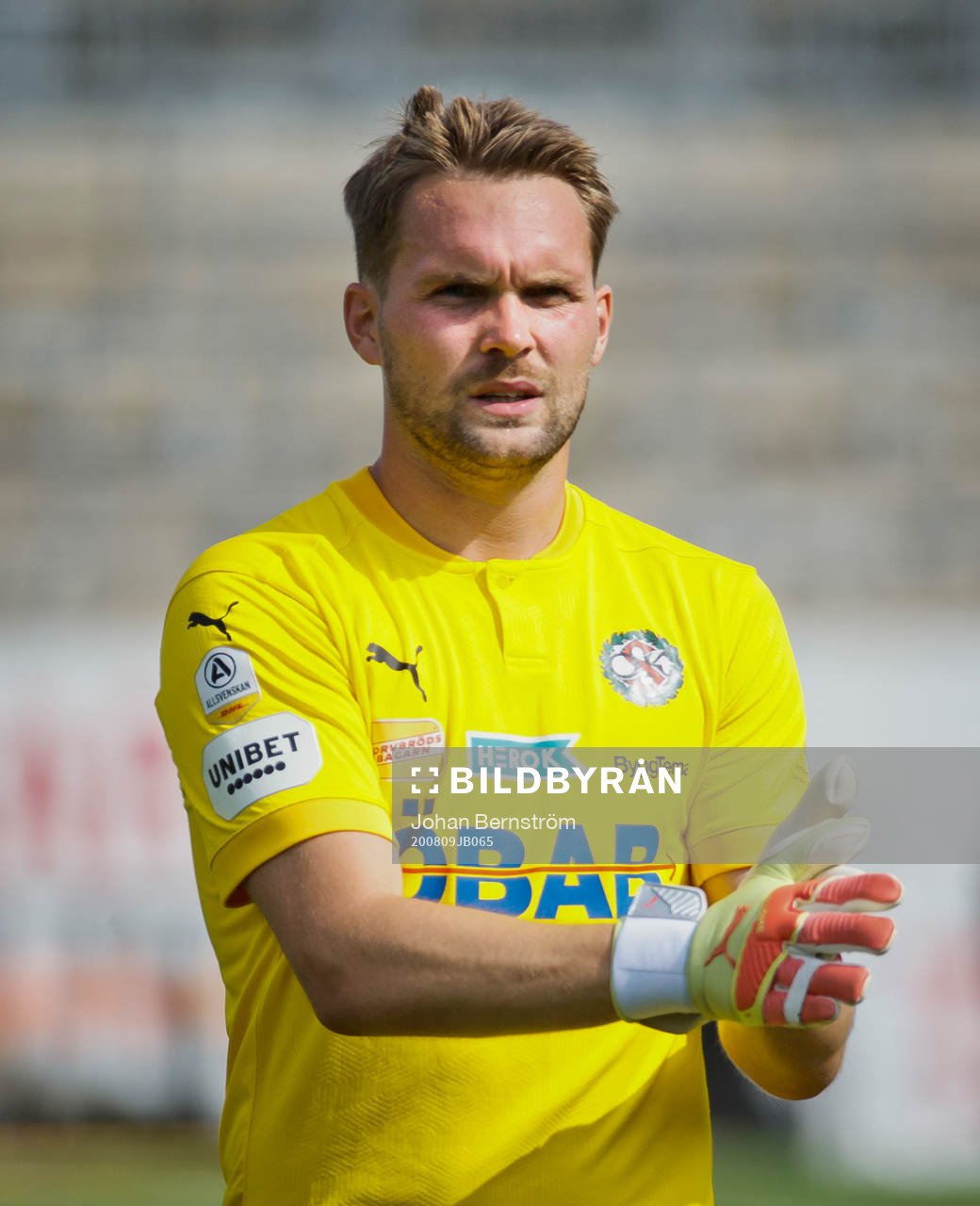 Örebros målvakt Oscar Jansson