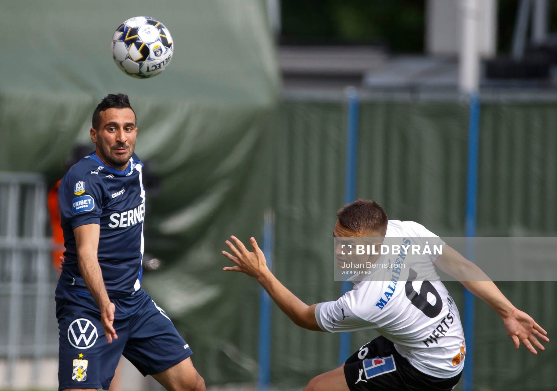 IFK Göteborgs Sargon Abraham och Örebros Benjamin