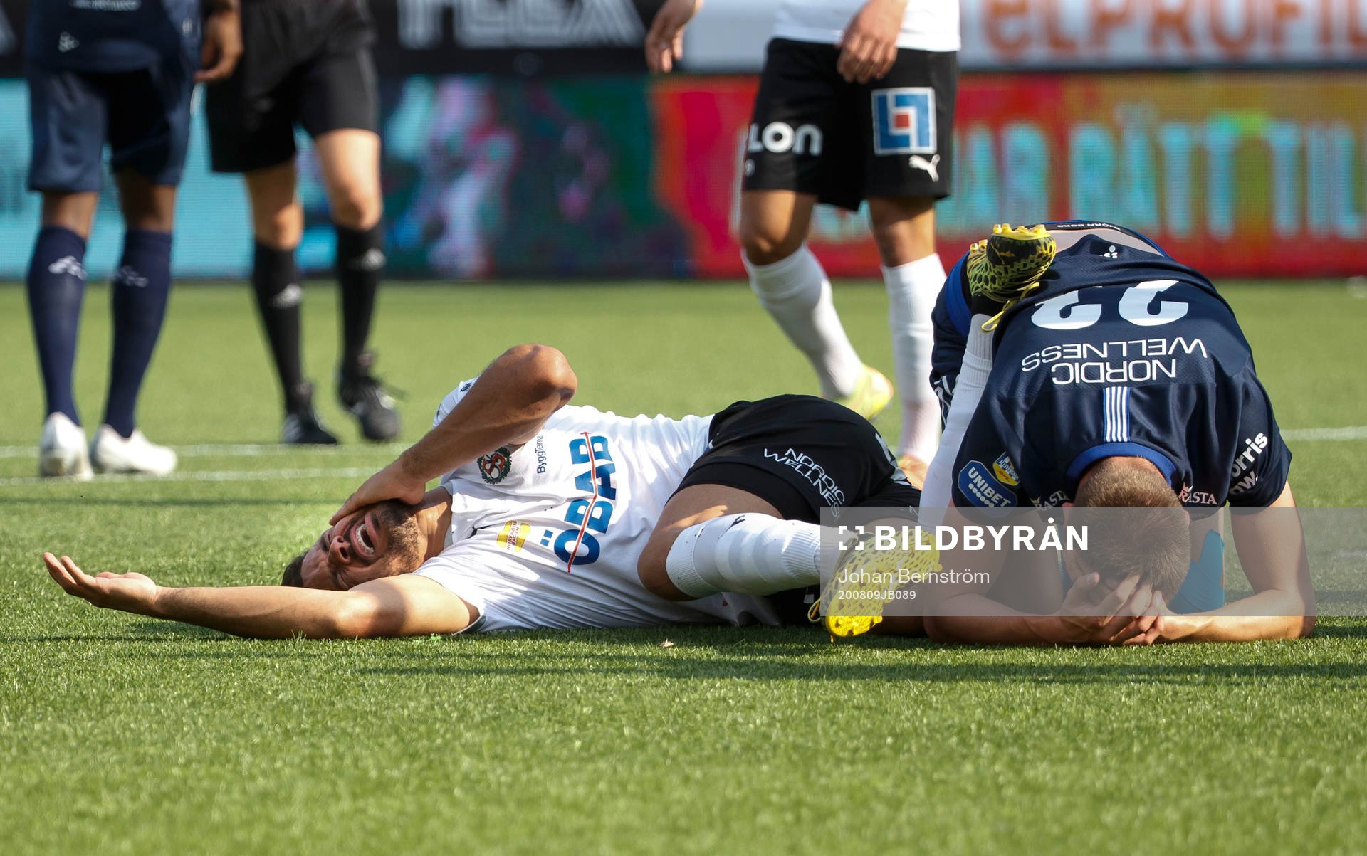 Örebros Fabio De Sousa Silva har ont