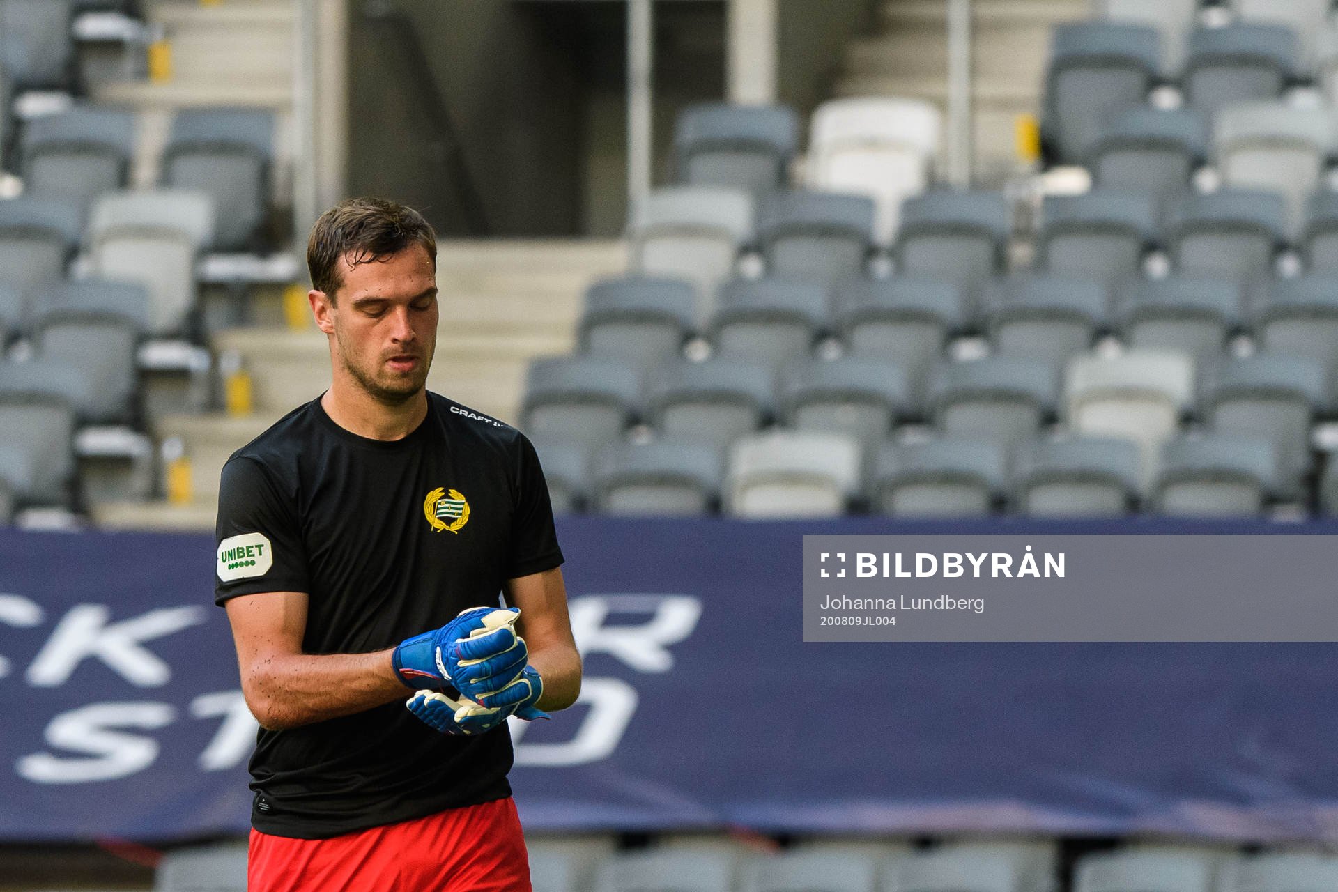 Hammarbys målvakt Davor Blazevic