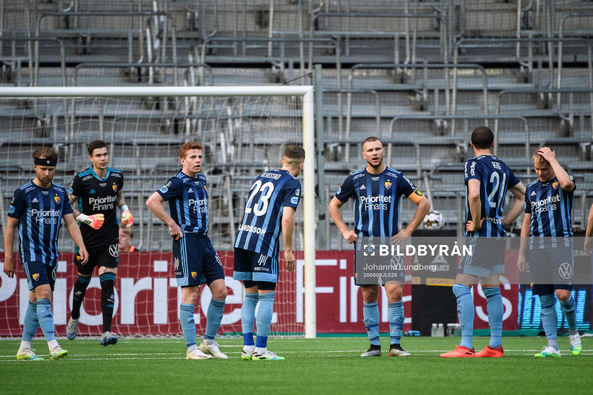 Djurgårdens Jesper Karlström deppar med lagkamrater