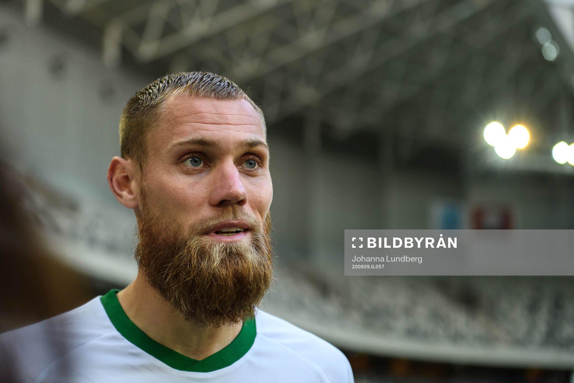 Hammarbys David Fällman i