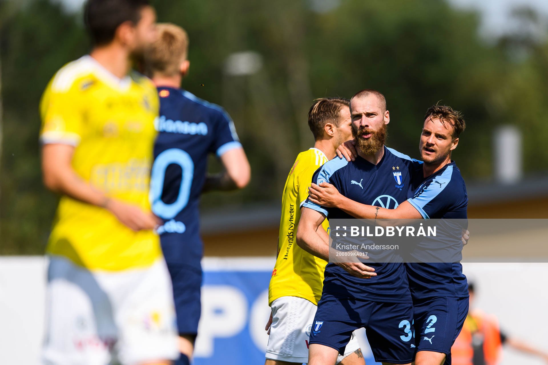 Malmö FFs Jo Inge Berget jublar