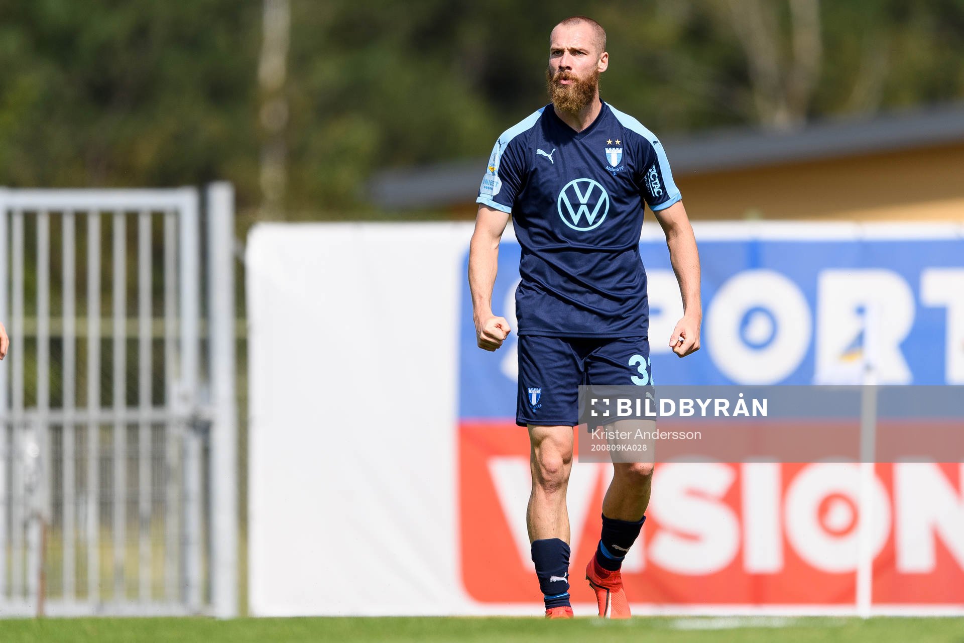Malmö FFs Jo Inge Berget jublar