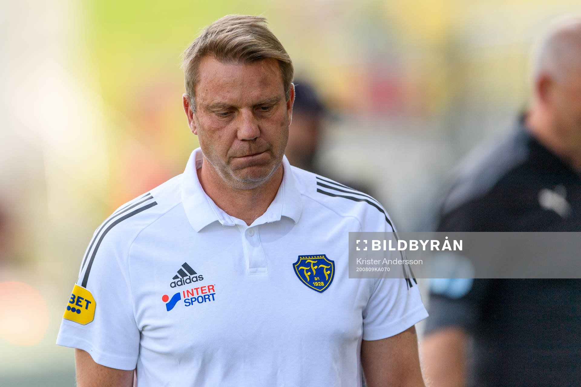 Falkenbergs tränare Hasse Eklund deppar