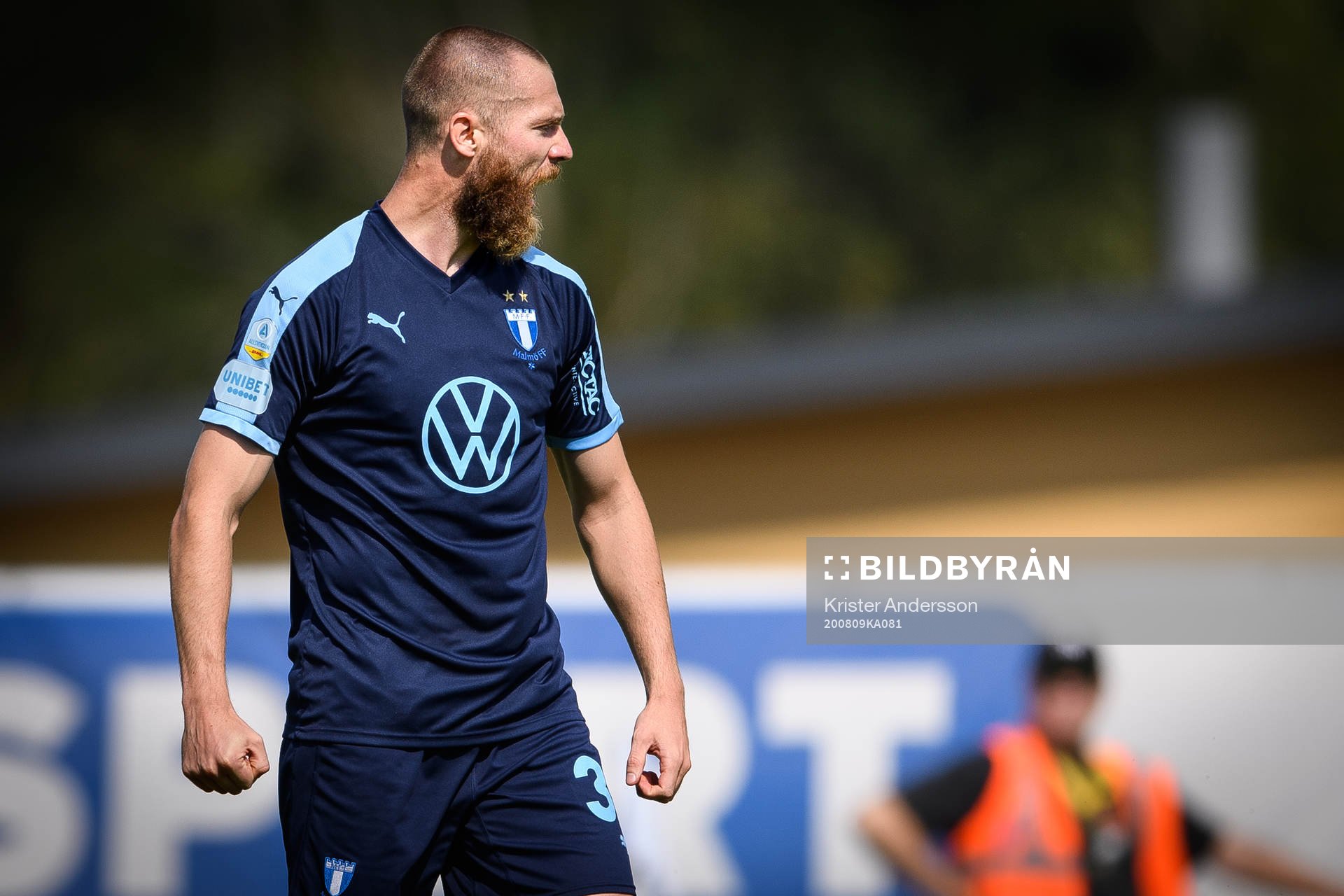 Malmö FFs Jo Inge Berget jublar