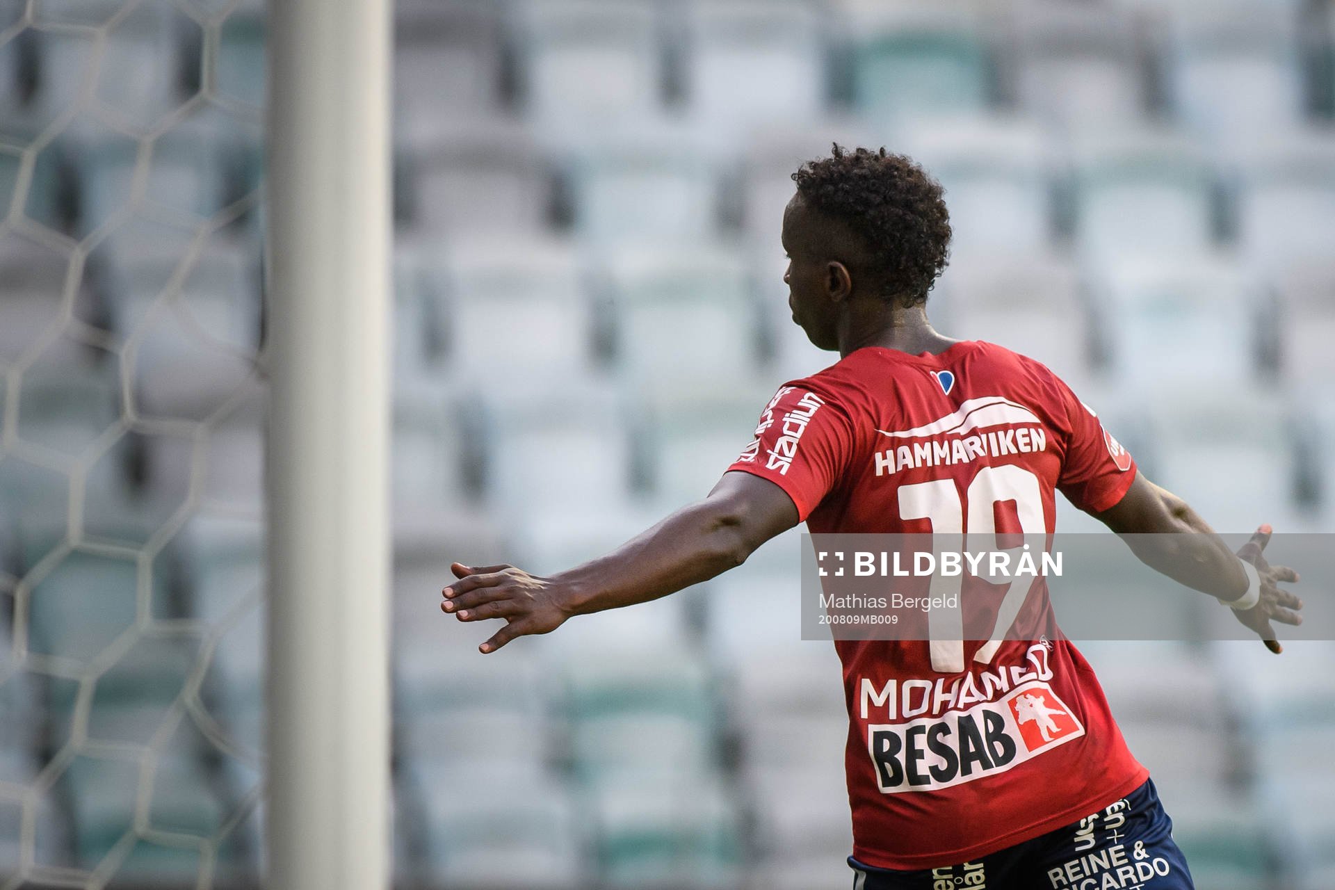 Örgrytes Mohamed Said Adan jublar