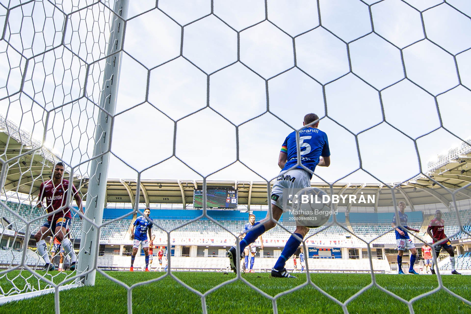 Örgrytes Ailton Almeida gör 1-0 förbi Trelleborgs Anton
