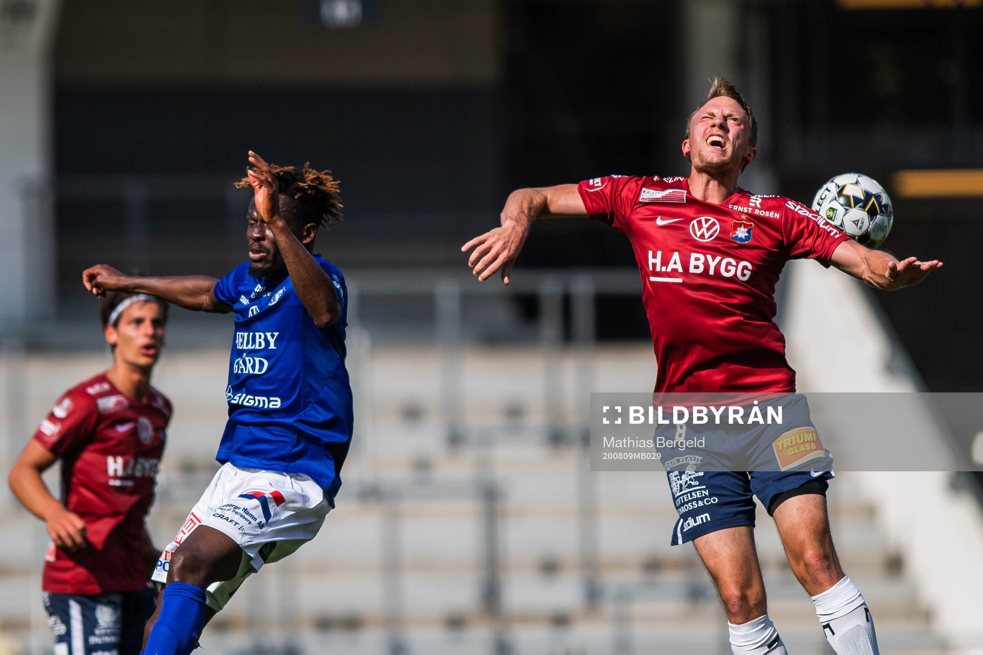 Trelleborgs Fatawu Safiu och Örgrytes Joakim Karlsson