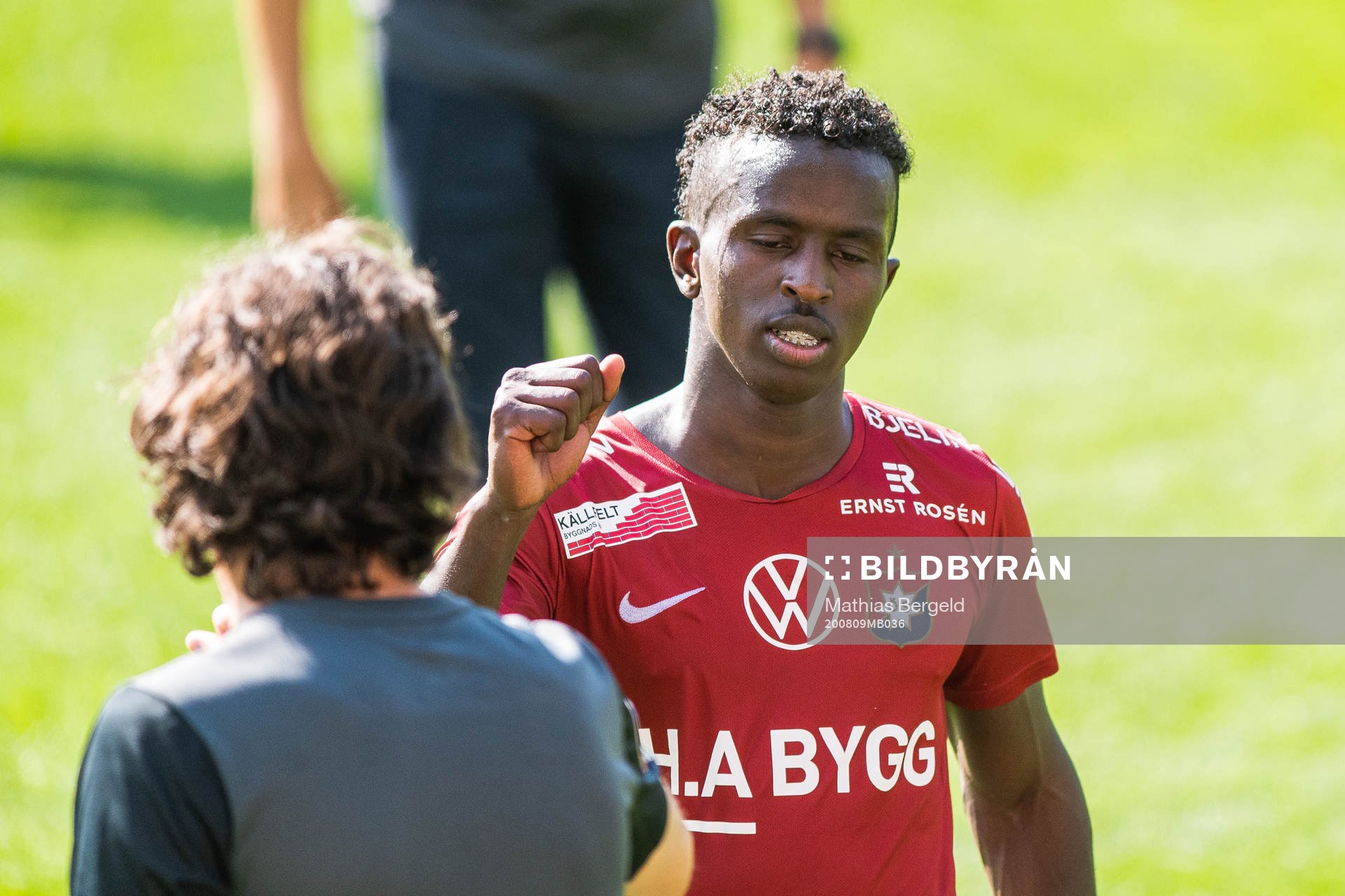Örgrytes Mohamed Said Adan jublar