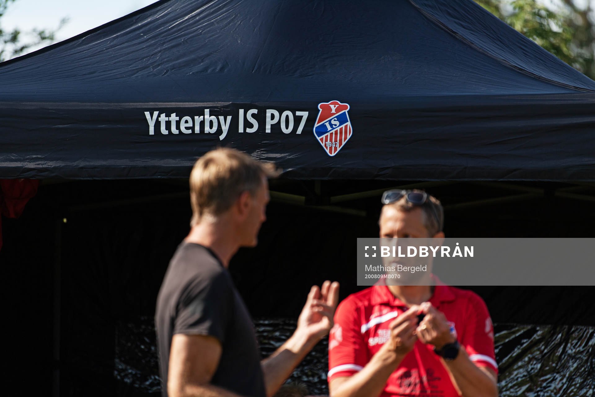 Torbjörn Nilsson, tränare för Ytterby IS P07-lag,