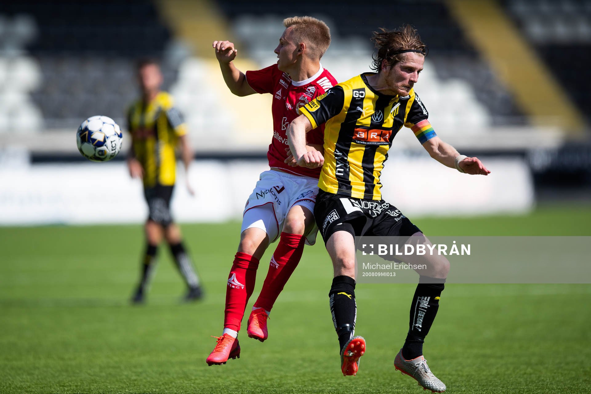 Kalmars Sebastian Ring och Häckens Erik Friberg
