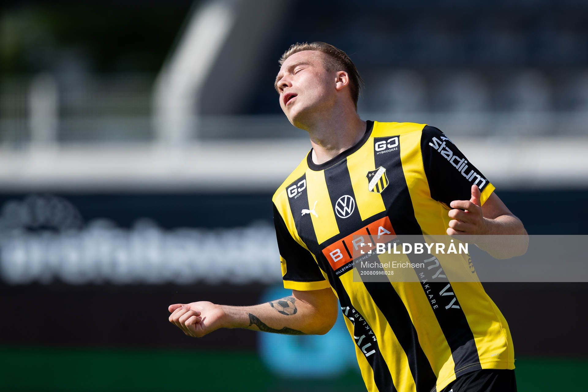 Häckens Alexander Söderlund deppar