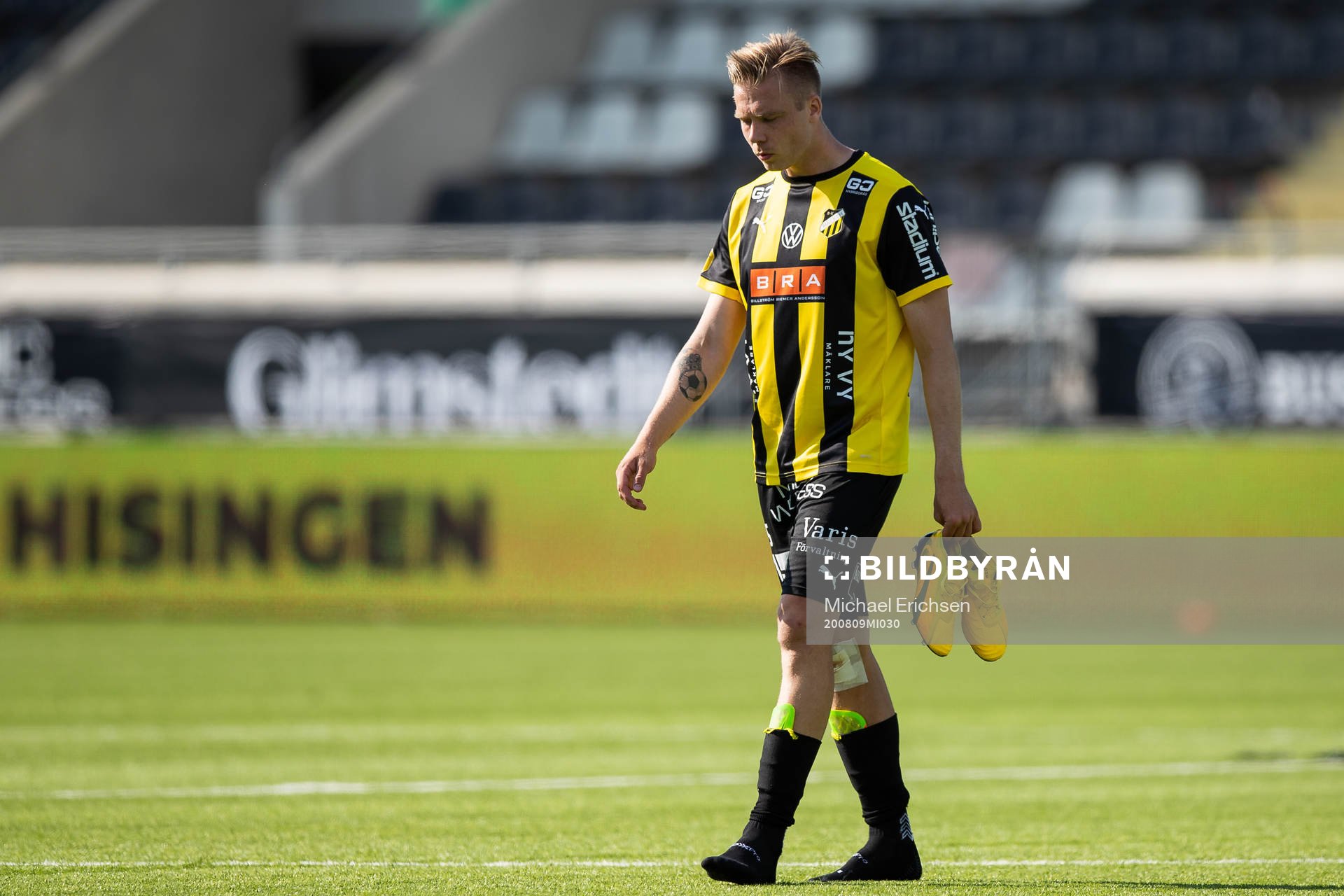 Häckens Alexander Söderlund deppar