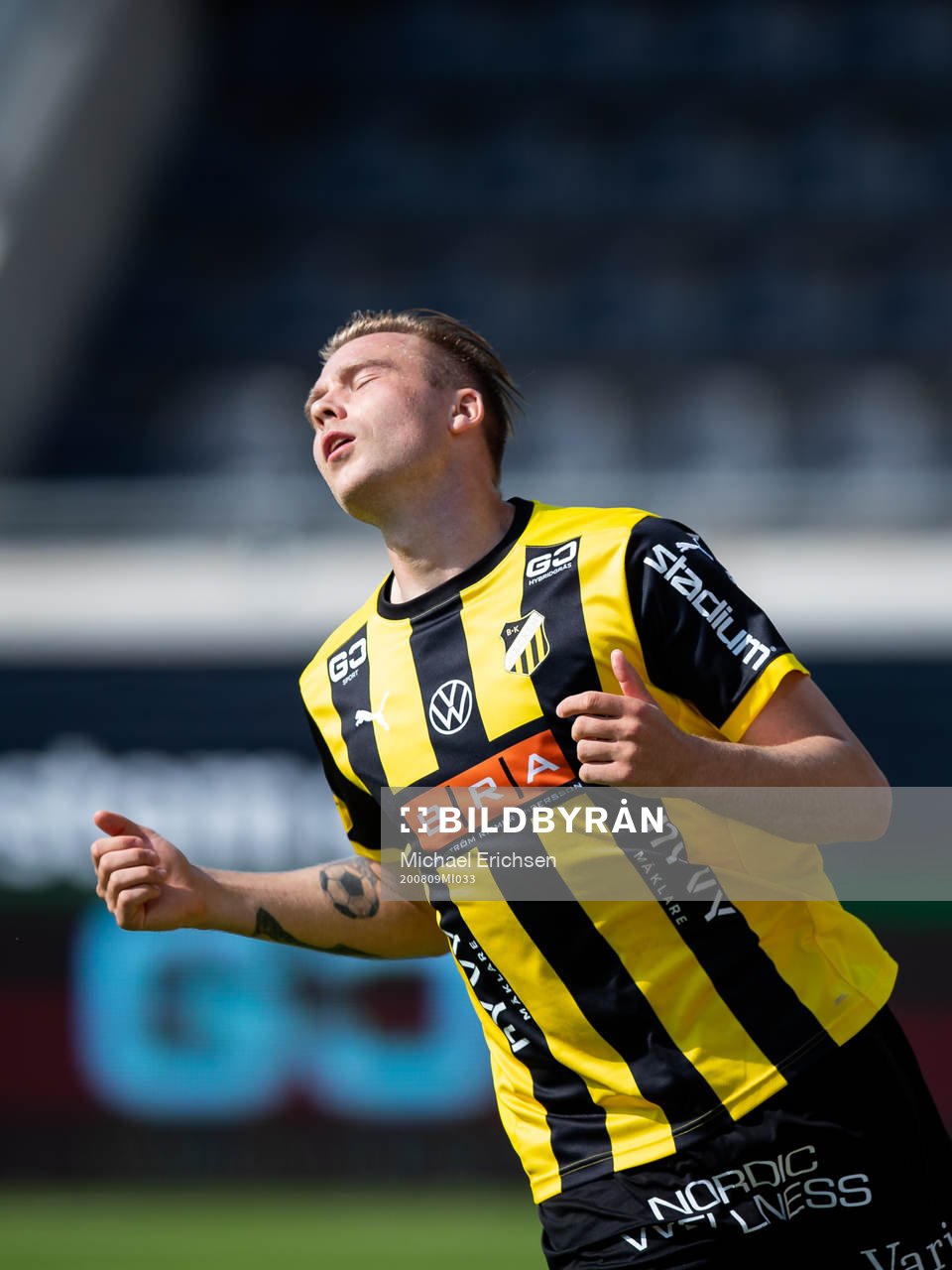 Häckens Alexander Söderlund deppar