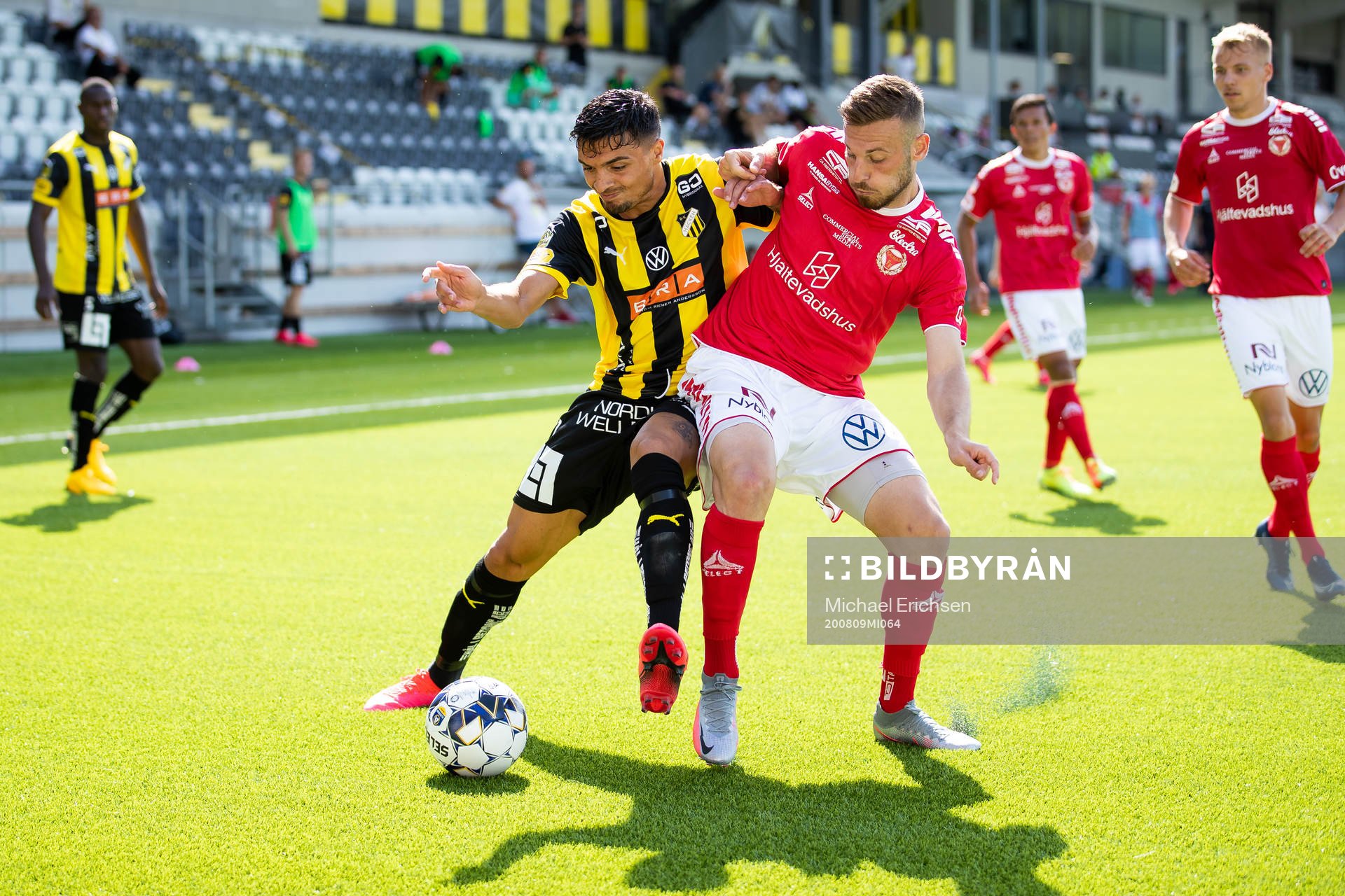 Häckens Ahmed Yasin och Kalmars Fidan Aliti