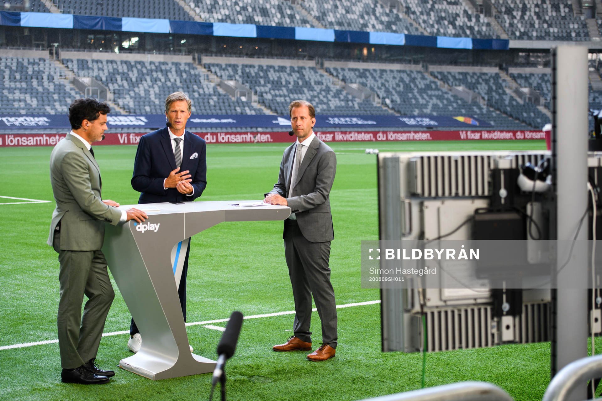 Dplays Tommy Åström, Jens Fjellström och Simon Bank