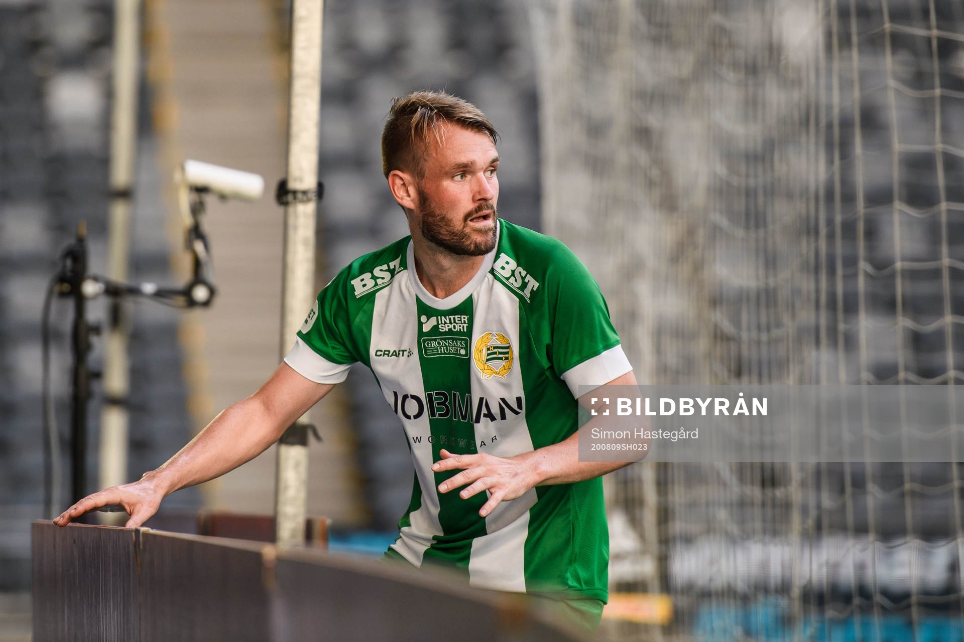 Hammarbys Mads Fenger Nielsen deppar