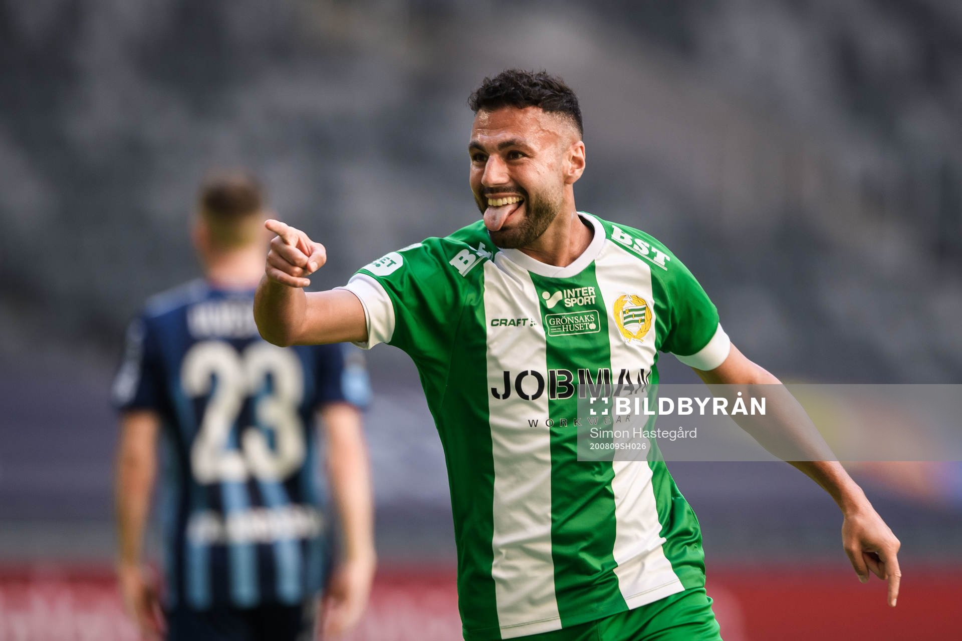 Hammarbys Imad Khalili jublar
