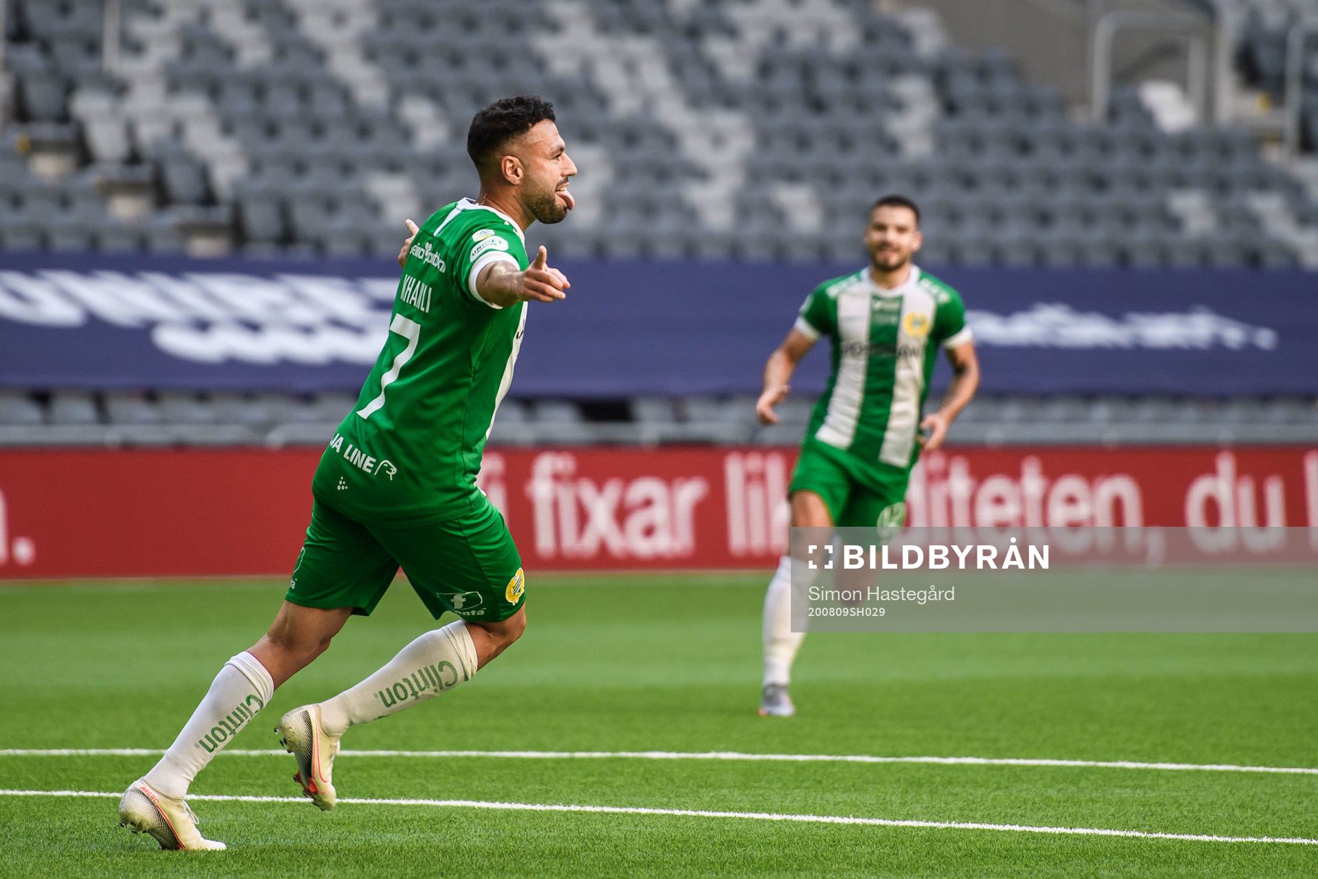 Hammarbys Imad Khalili jublar