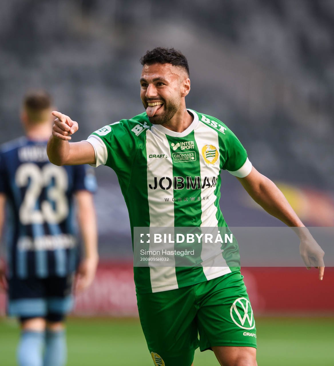 Hammarbys Imad Khalili jublar