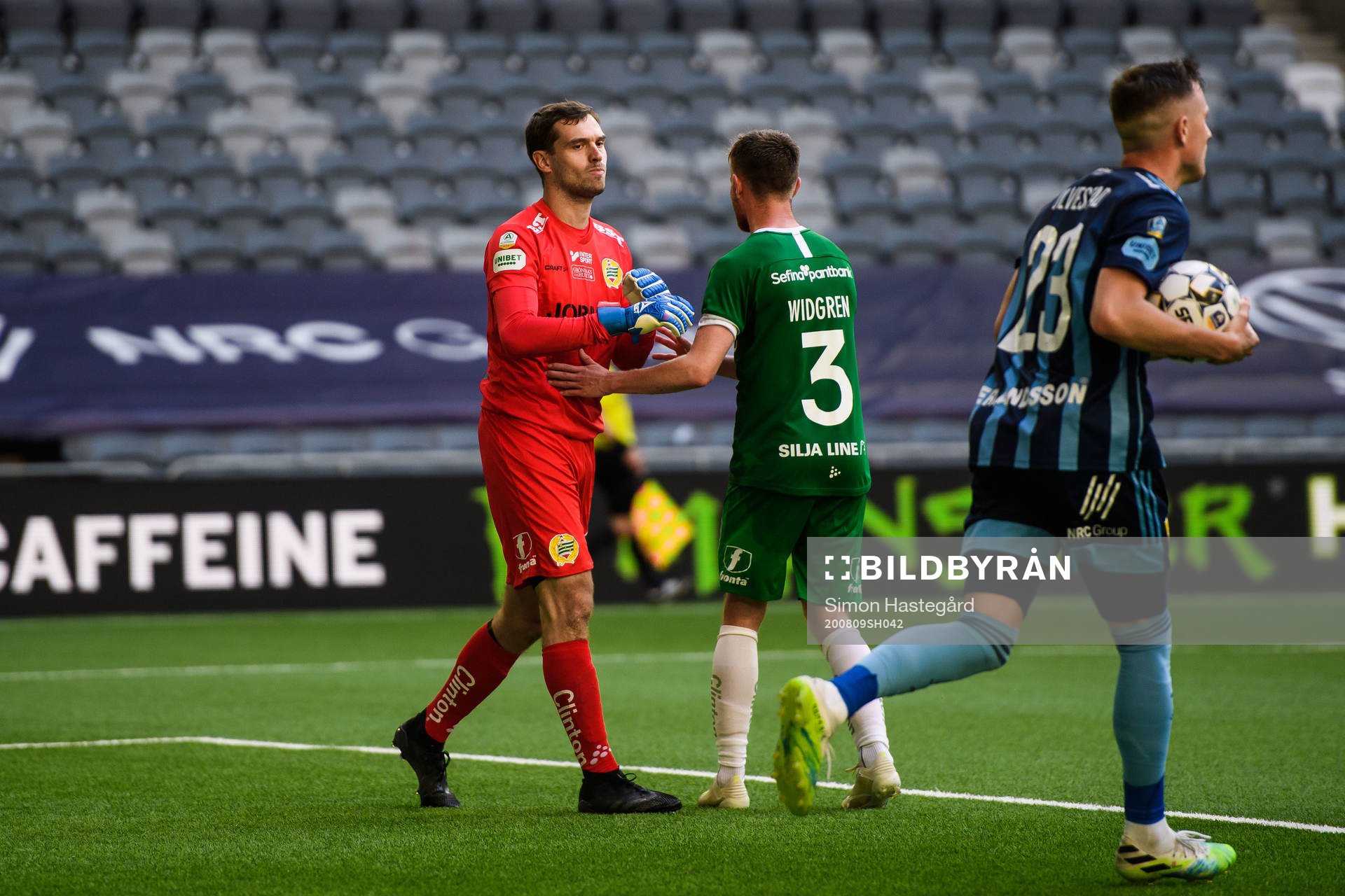 Hammarbys målvakt Davor Blazevic deppar