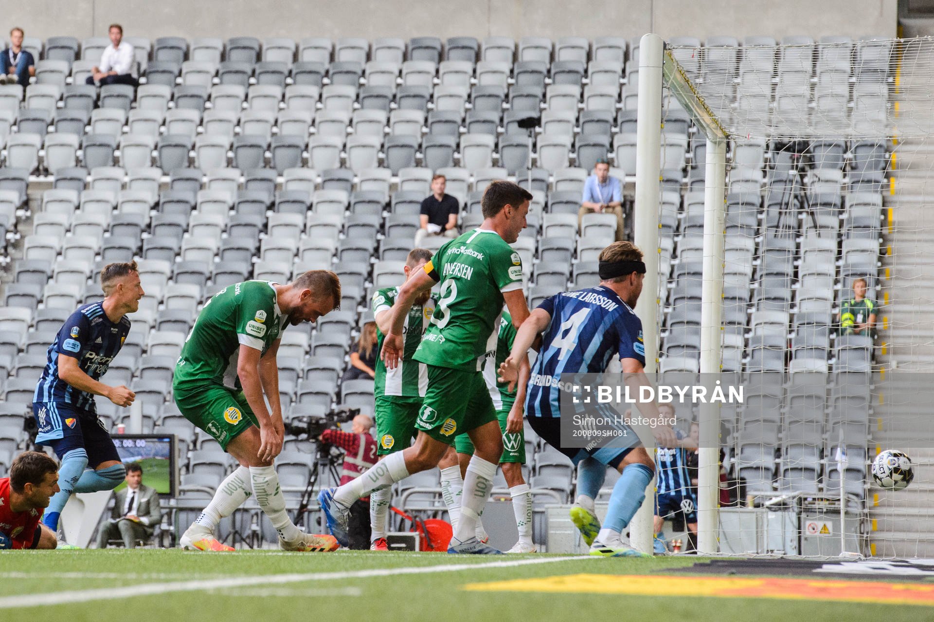 Hammarbys Mads Fenger Nielsen deppar