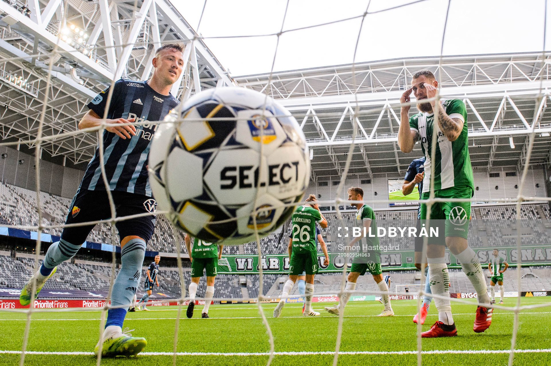 Djurgårdens Fredrik Ulvestad och Hammarbys David Fällman