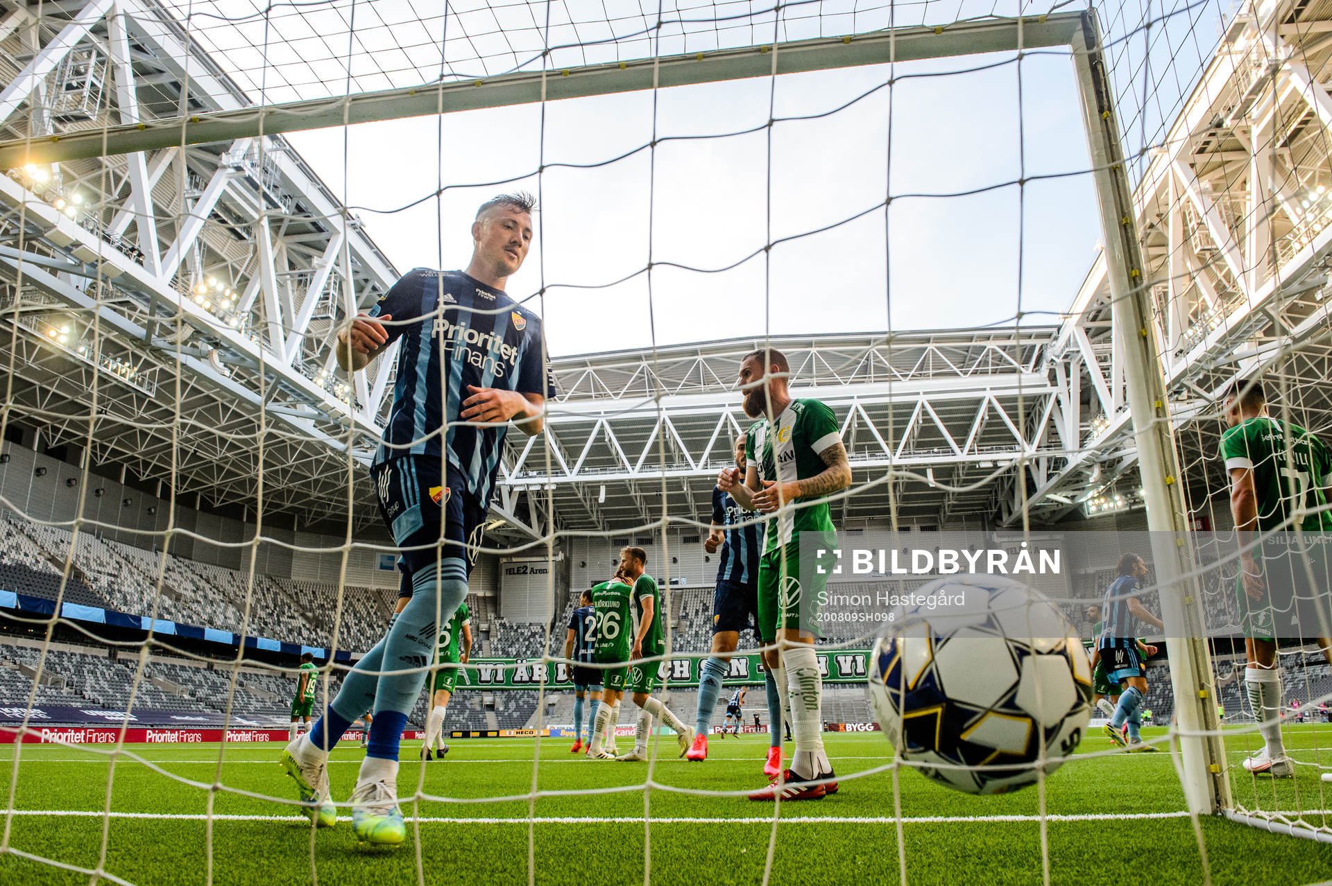 Djurgårdens Fredrik Ulvestad jublar
