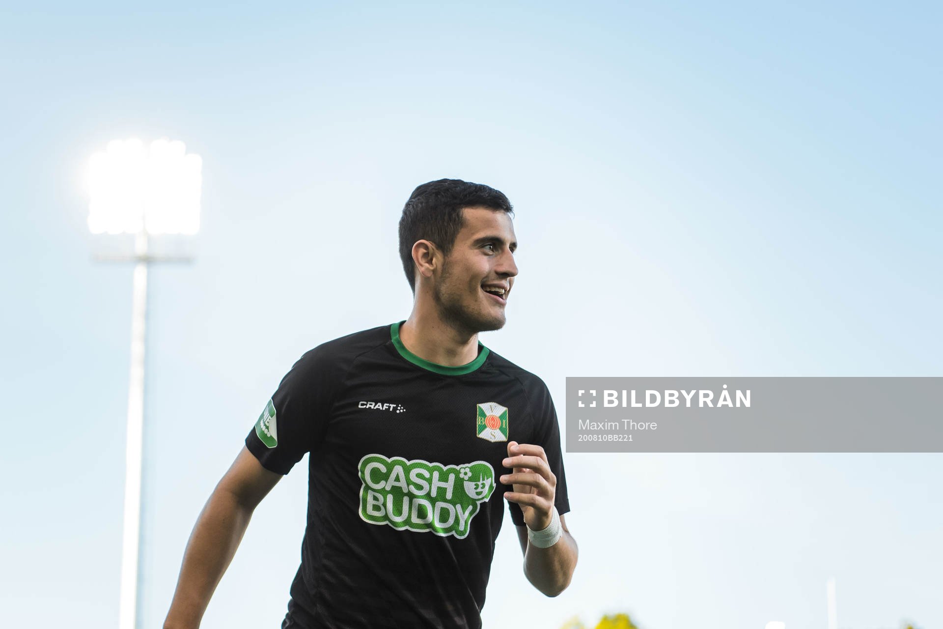 Varbergs Astrit Selmani värmer upp