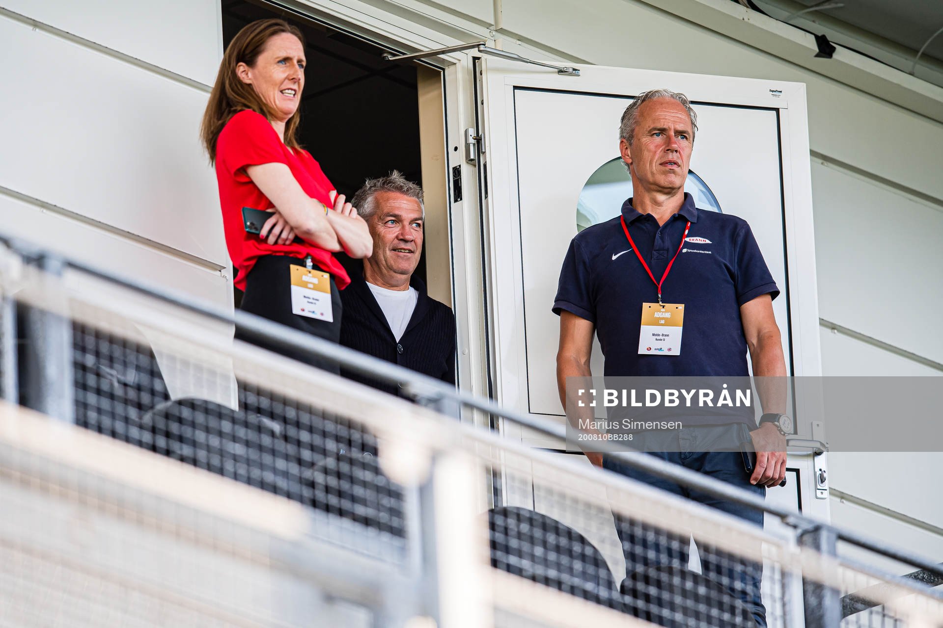 Vibeke Johannesen, CEO of Brann, Kåre Ingebrigtsen, head