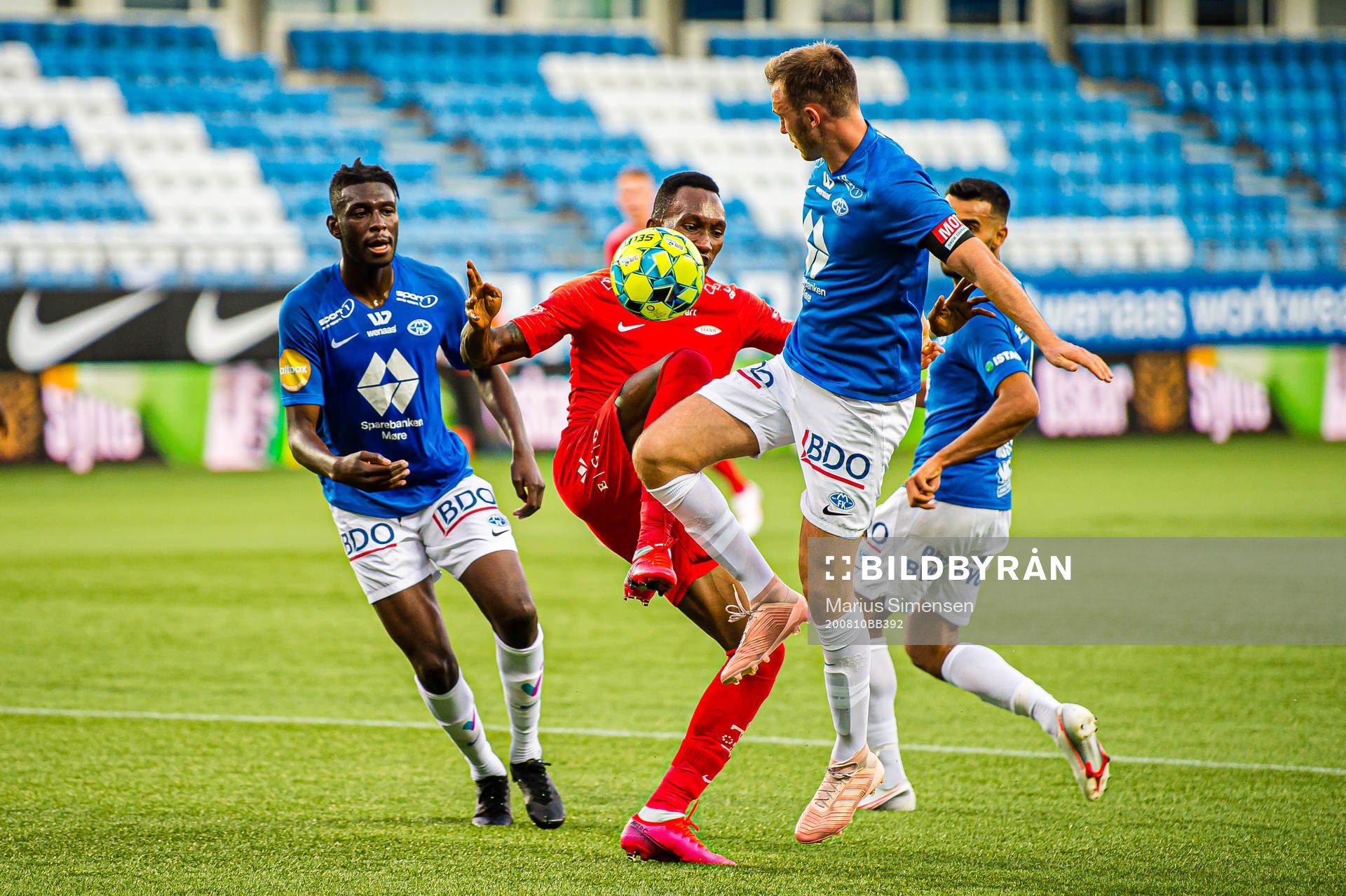 Sheriff Sinyan of Molde, Karamoko Daouda Bamba of Brann and