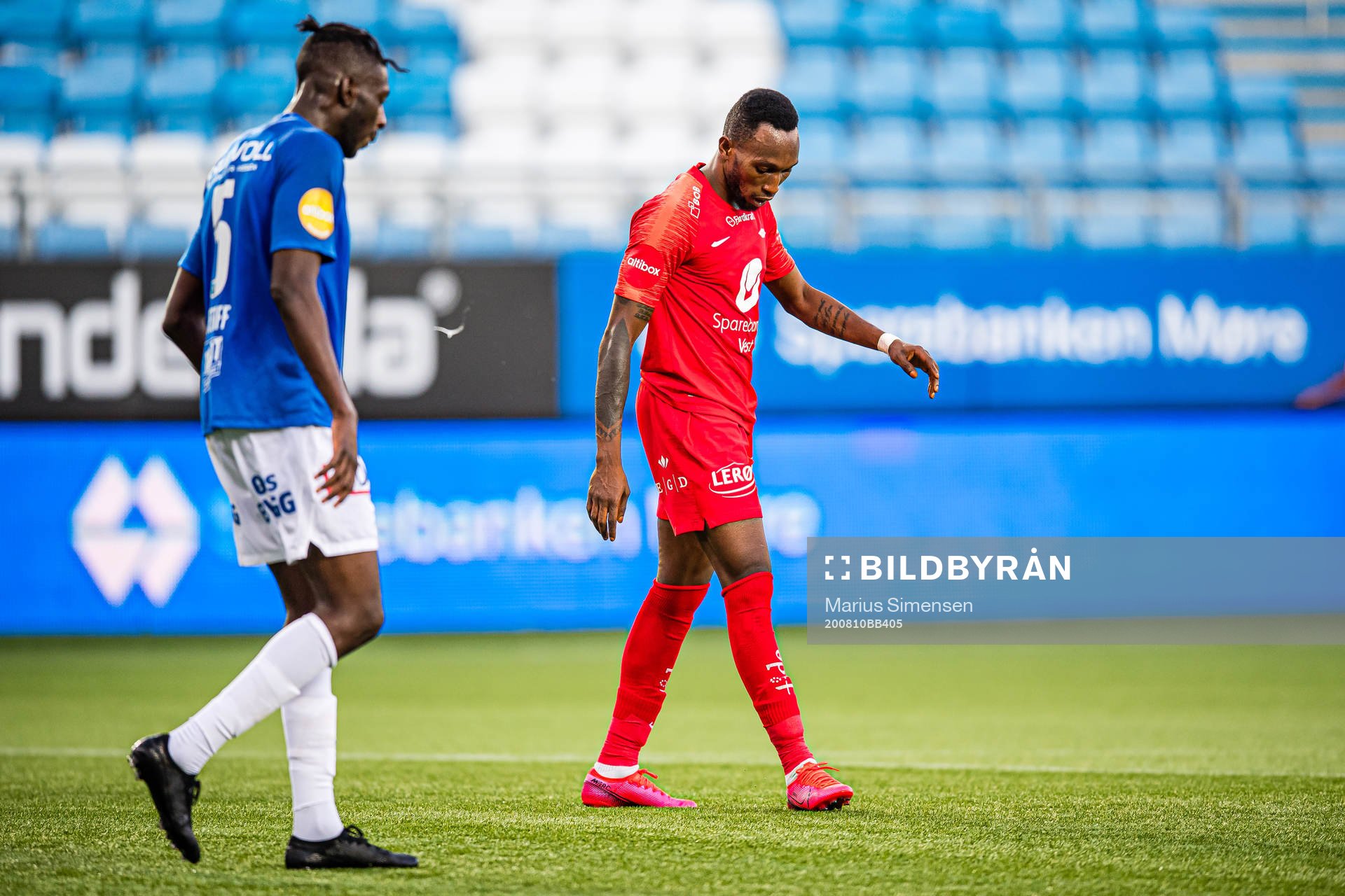 Karamoko Daouda Bamba of Brann looks dejected