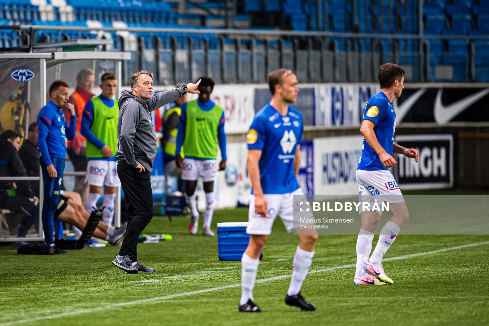 Erling Moe, head coach of Molde