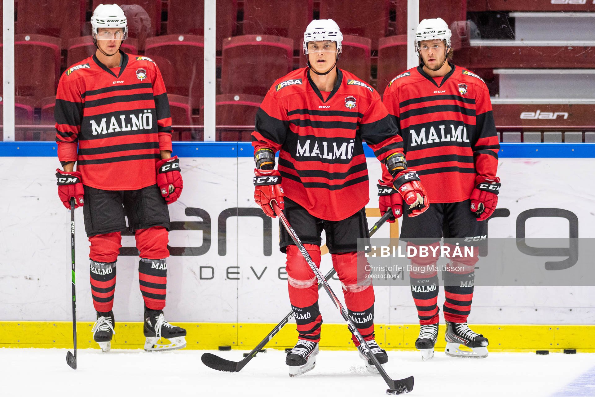 Adam Ollas Mattsson, Fredrik Händemark och Carl Persson