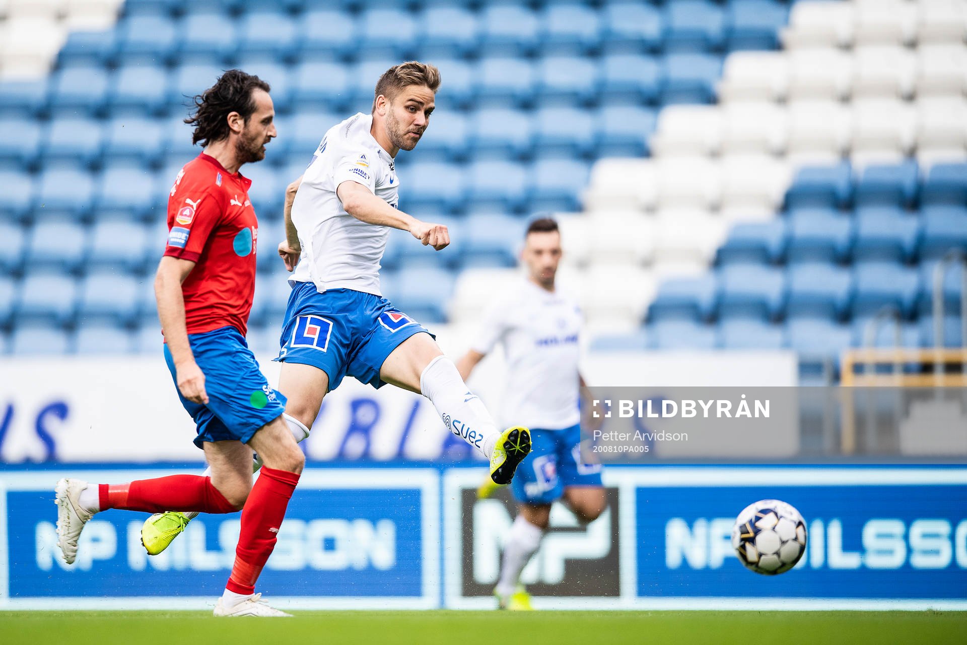 IFK Norrköpings Christoffer Nyman och Helsingborgs Mix