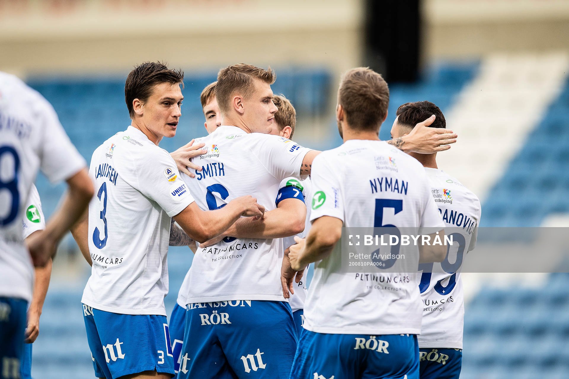 IFK Norrköpings Alexander Fransson gör 0-1 och jublar med