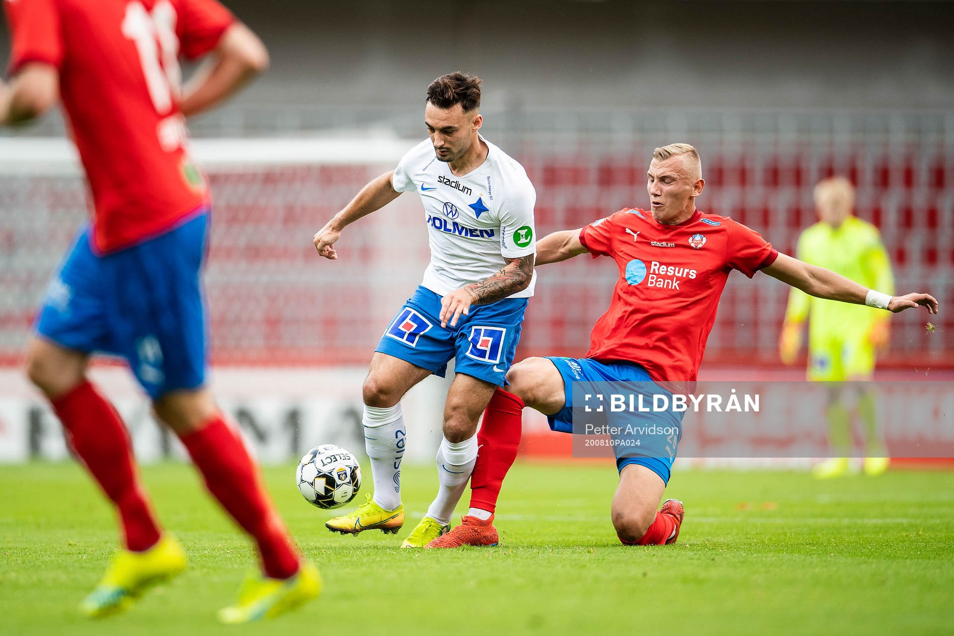 IFK Norrköpings Sead Haksabanovic och Helsingborgs Jakob